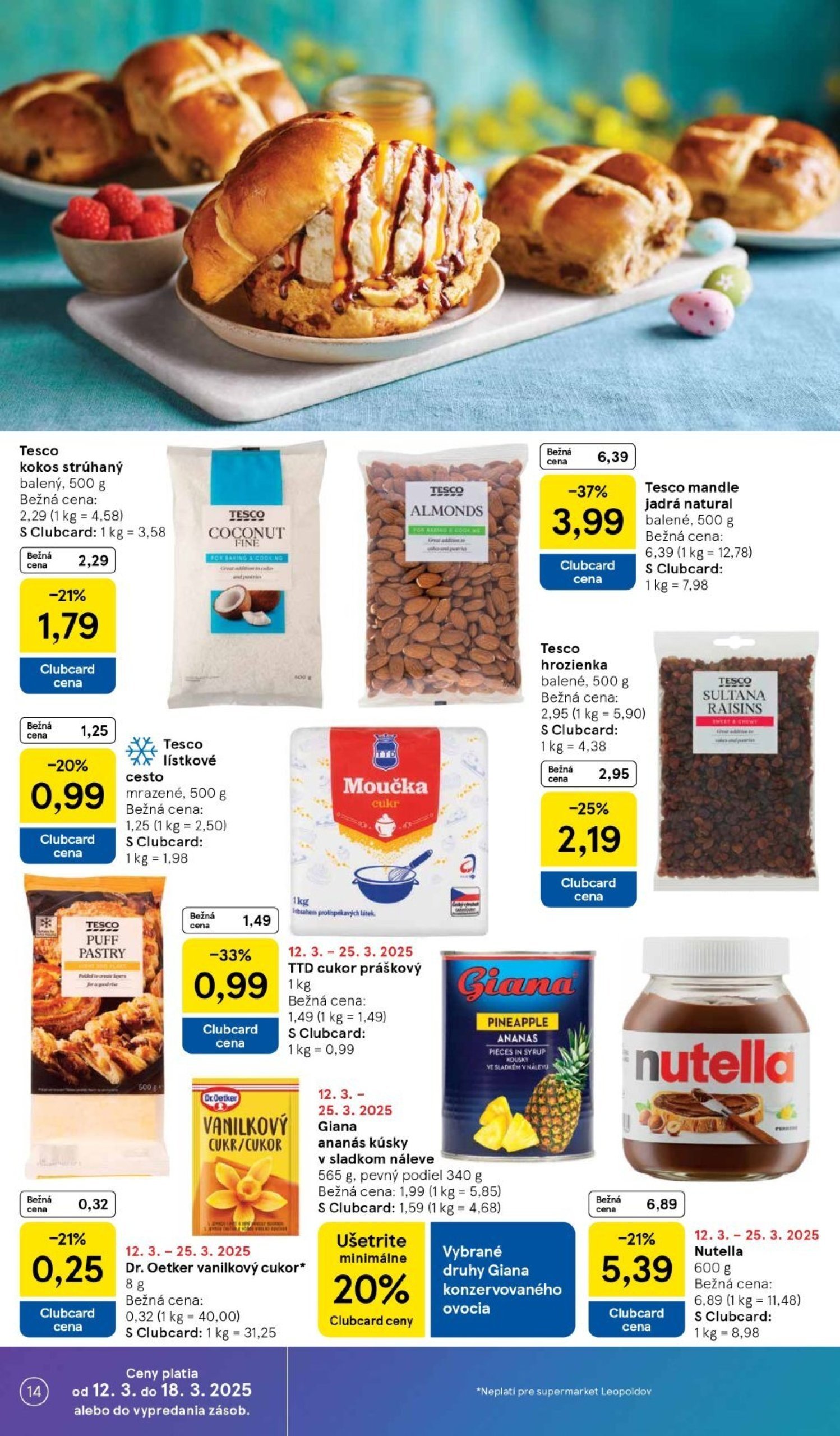 tesco - Tesco supermarket leták platný od 12.03. - 18.03. - page: 14