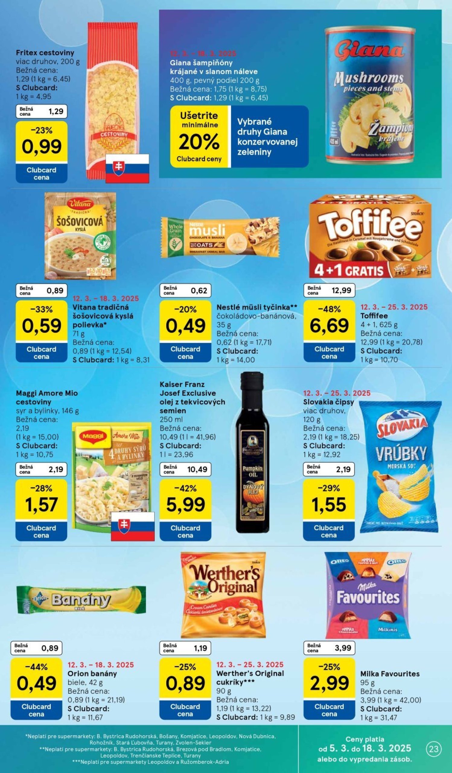 tesco - Tesco supermarket leták platný od 12.03. - 18.03. - page: 23