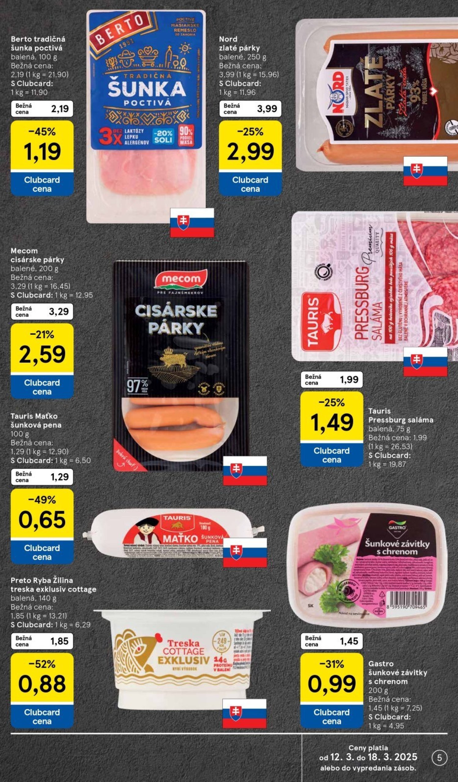 tesco - Tesco supermarket leták platný od 12.03. - 18.03. - page: 5