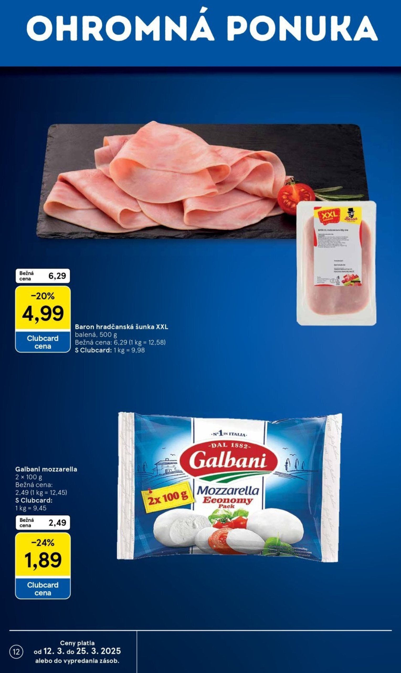 tesco - Tesco supermarket leták platný od 12.03. - 18.03. - page: 12