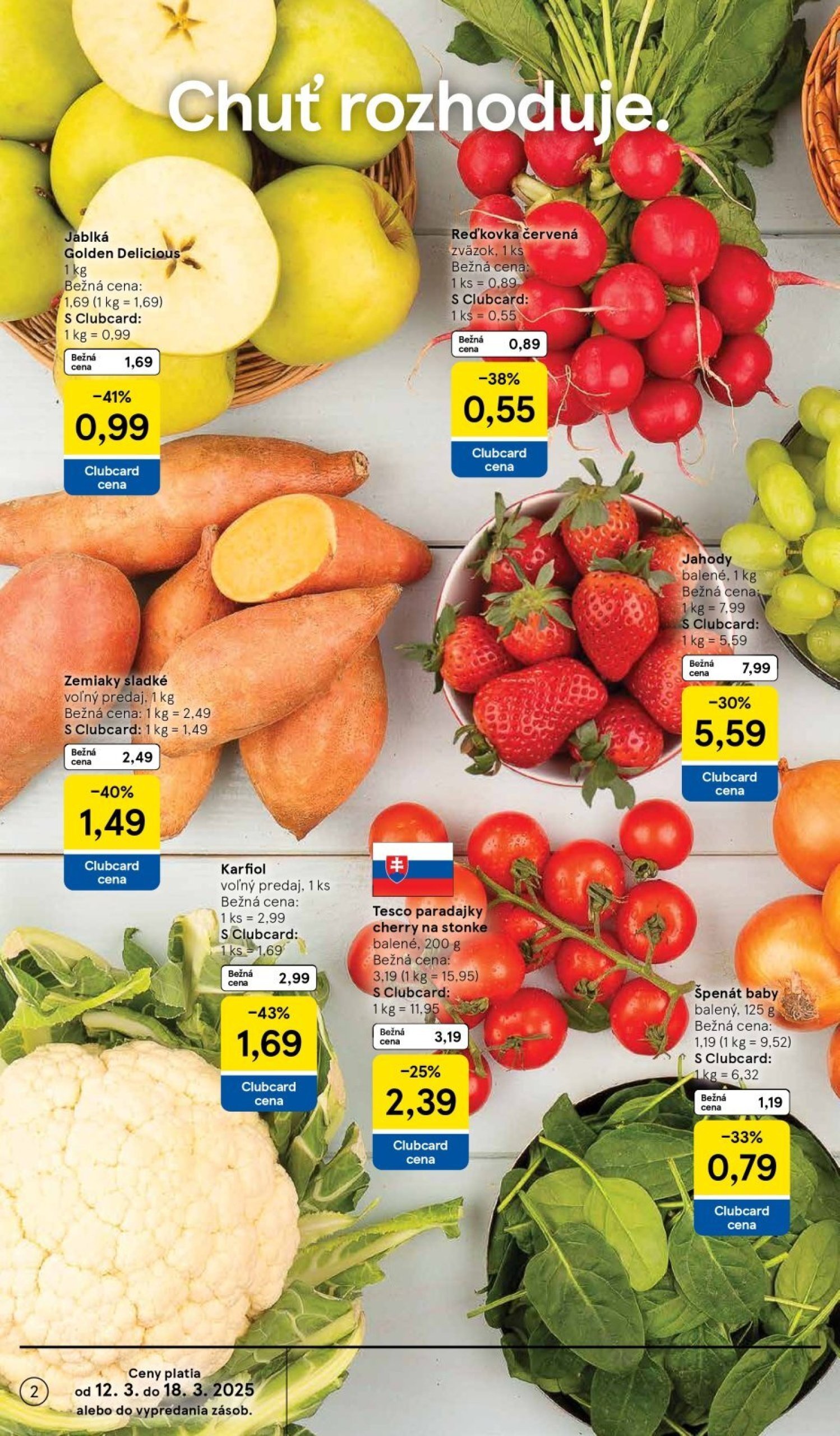 tesco - Tesco supermarket leták platný od 12.03. - 18.03. - page: 2