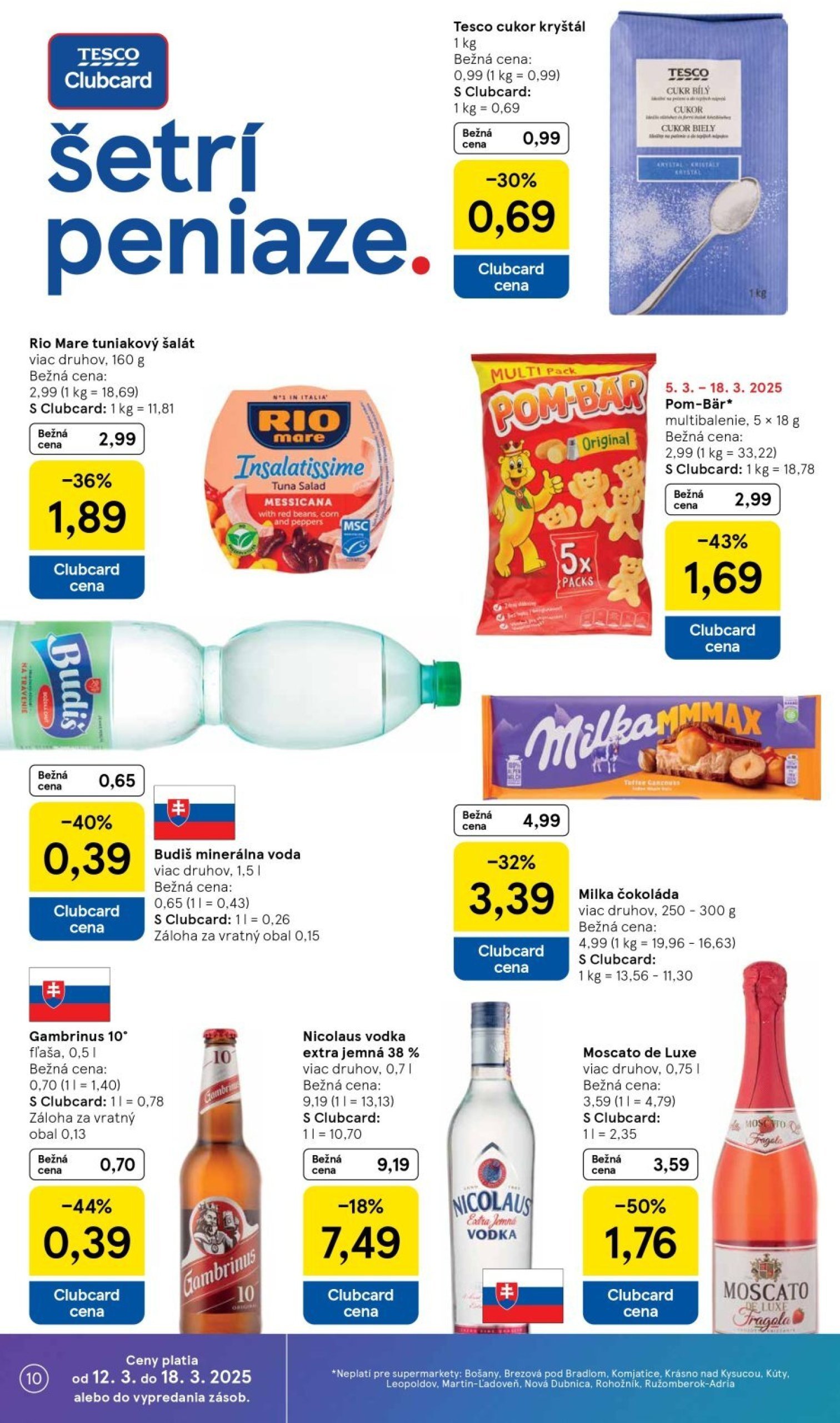 tesco - Tesco supermarket leták platný od 12.03. - 18.03. - page: 10