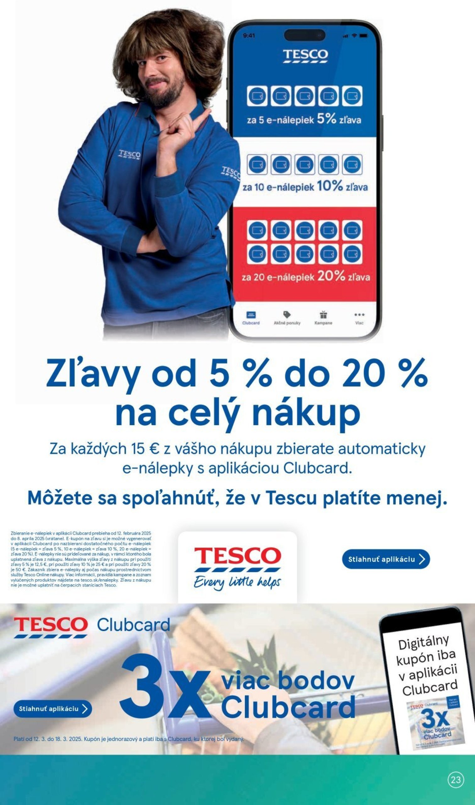 tesco - Tesco leták platný od 12.03. - 18.03. - page: 23