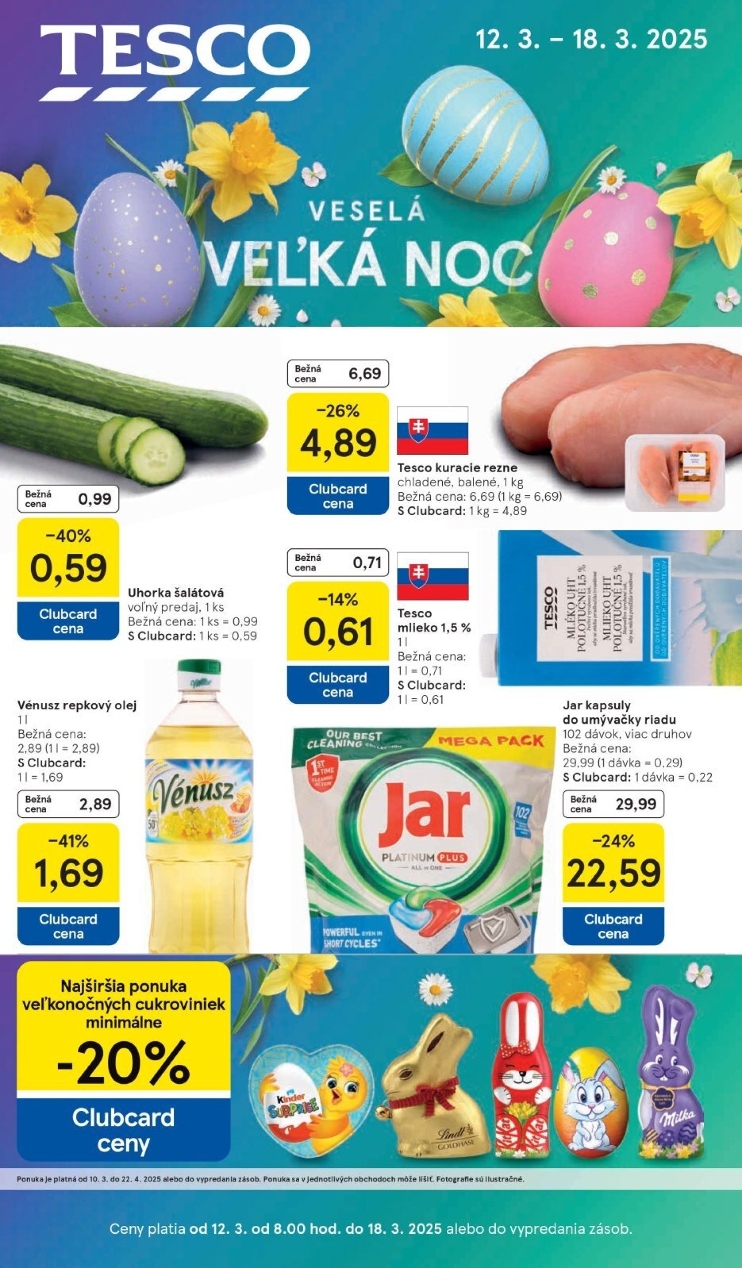 tesco - Tesco leták platný od 12.03. - 18.03.