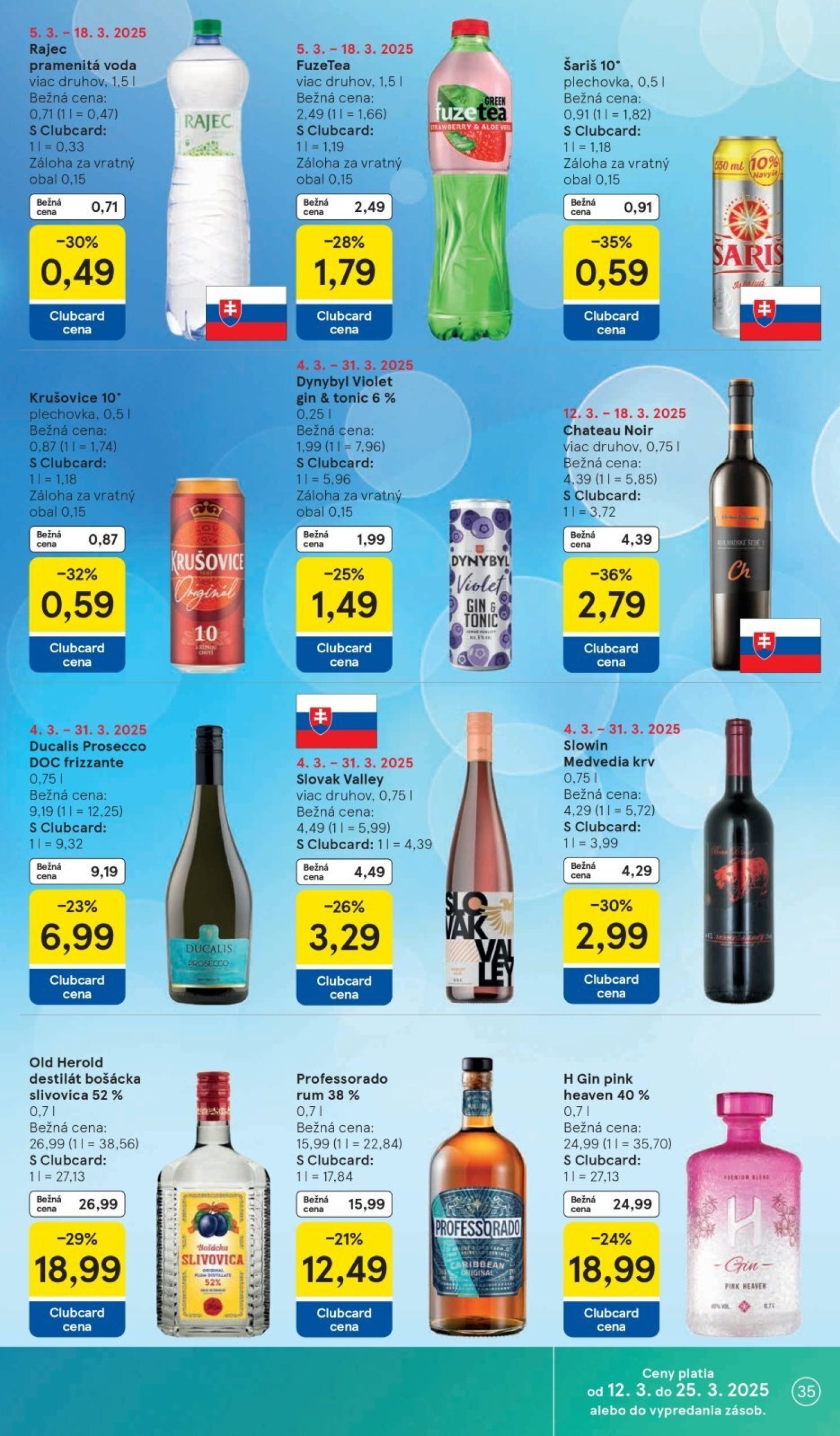 tesco - Tesco leták platný od 12.03. - 18.03. - page: 35