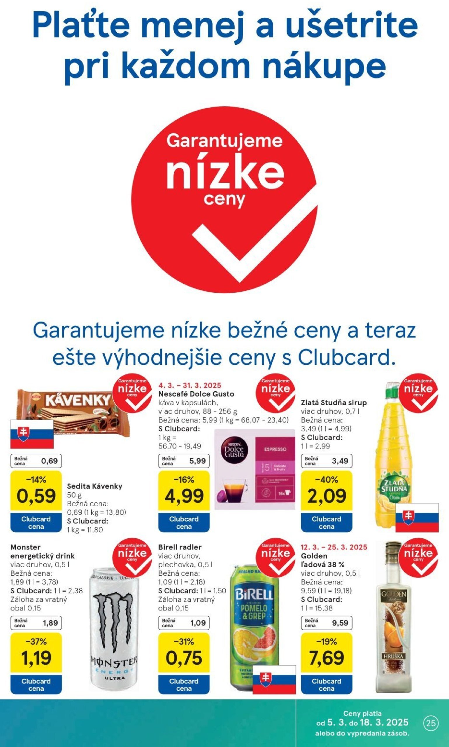 tesco - Tesco leták platný od 12.03. - 18.03. - page: 25