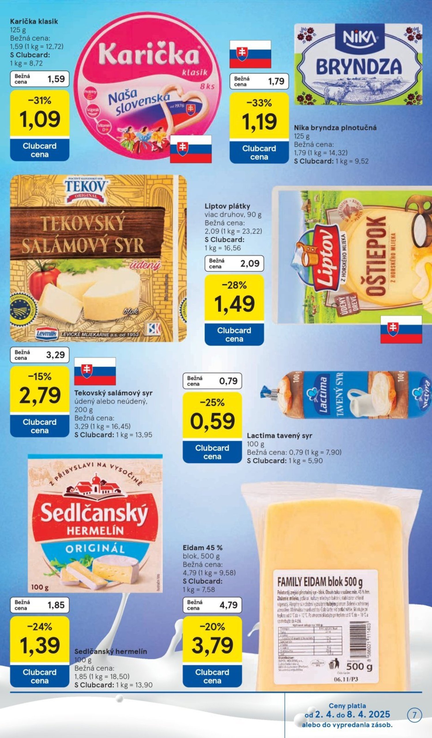 tesco - Tesco supermarket leták platný od 02.04. - 08.04. - page: 7