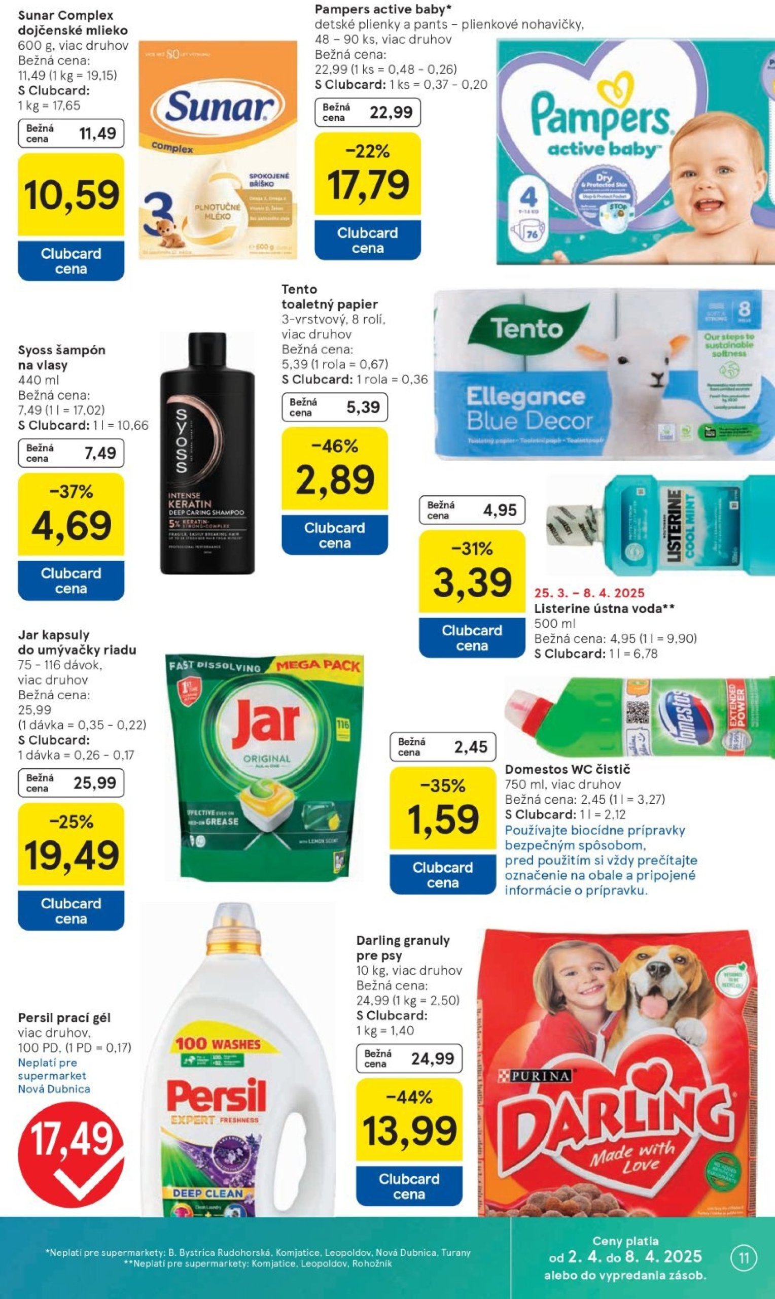 tesco - Tesco supermarket leták platný od 02.04. - 08.04. - page: 11