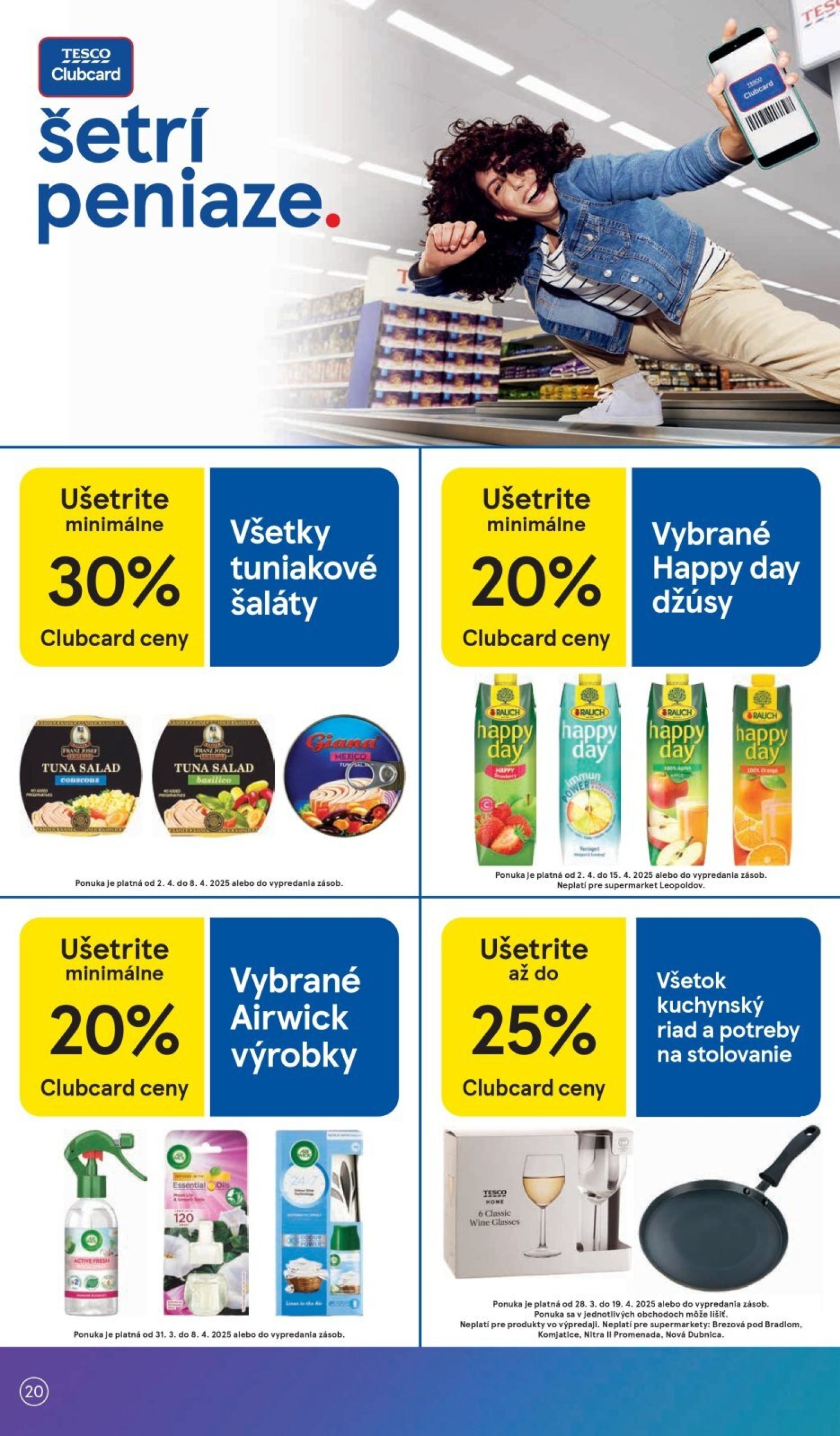 tesco - Tesco supermarket leták platný od 02.04. - 08.04. - page: 20