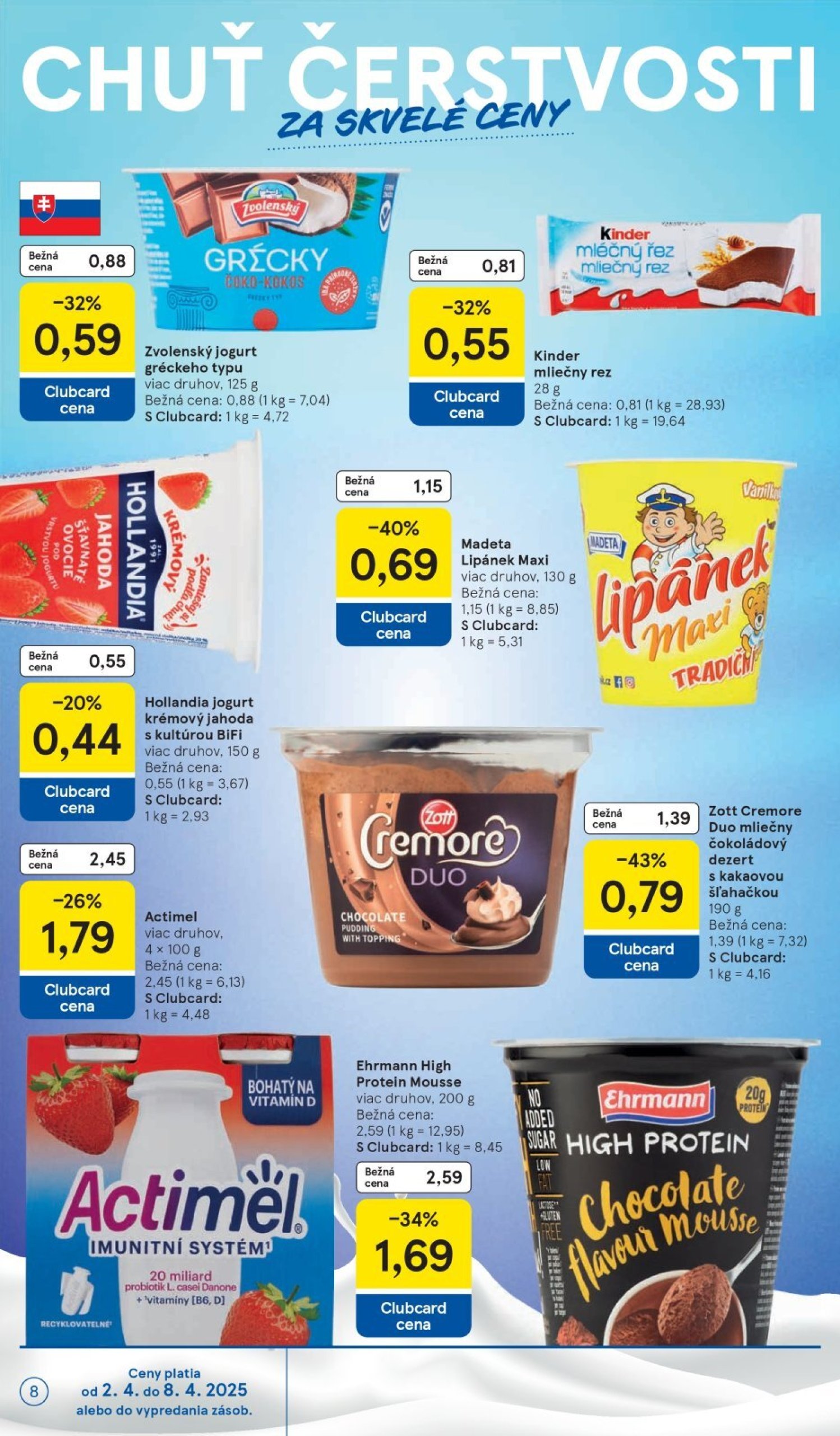 tesco - Tesco supermarket leták platný od 02.04. - 08.04. - page: 8