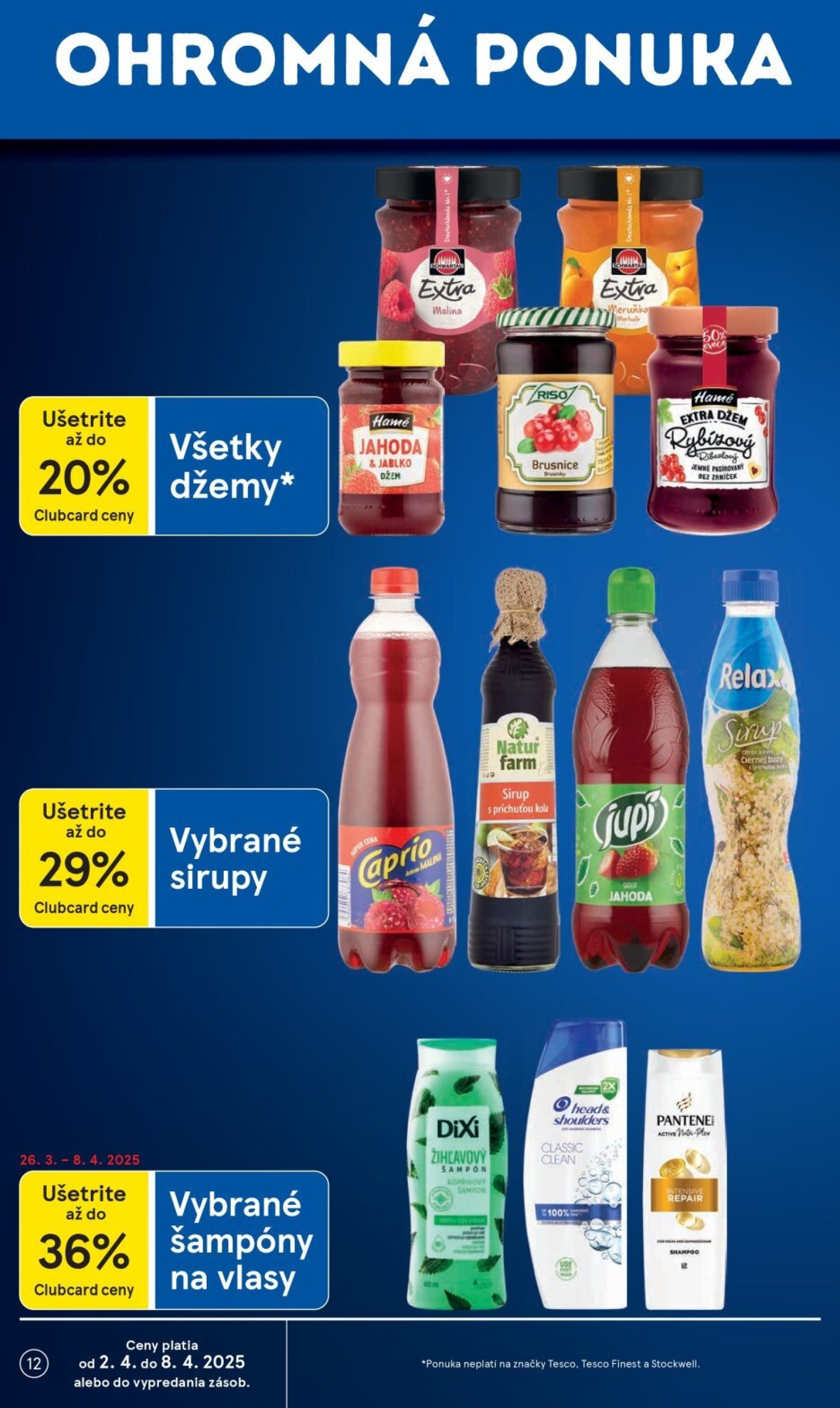 tesco - Tesco supermarket leták platný od 02.04. - 08.04. - page: 12