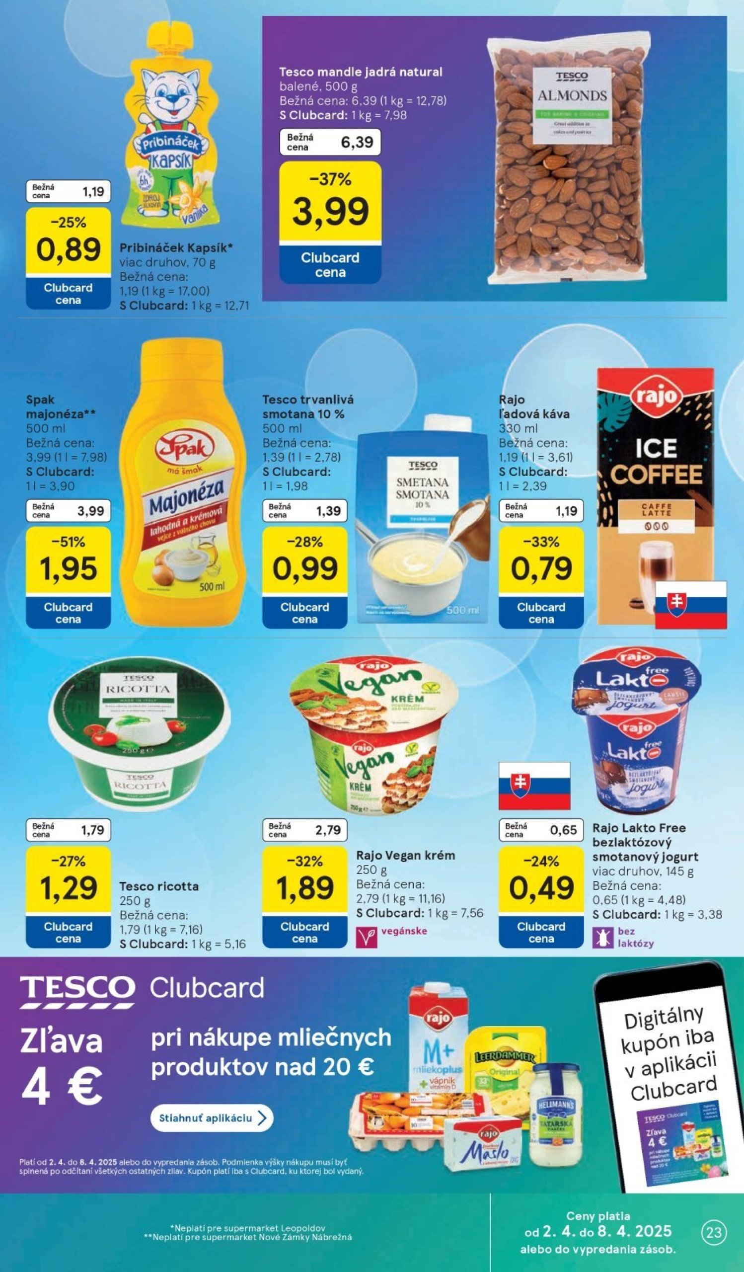 tesco - Tesco supermarket leták platný od 02.04. - 08.04. - page: 23