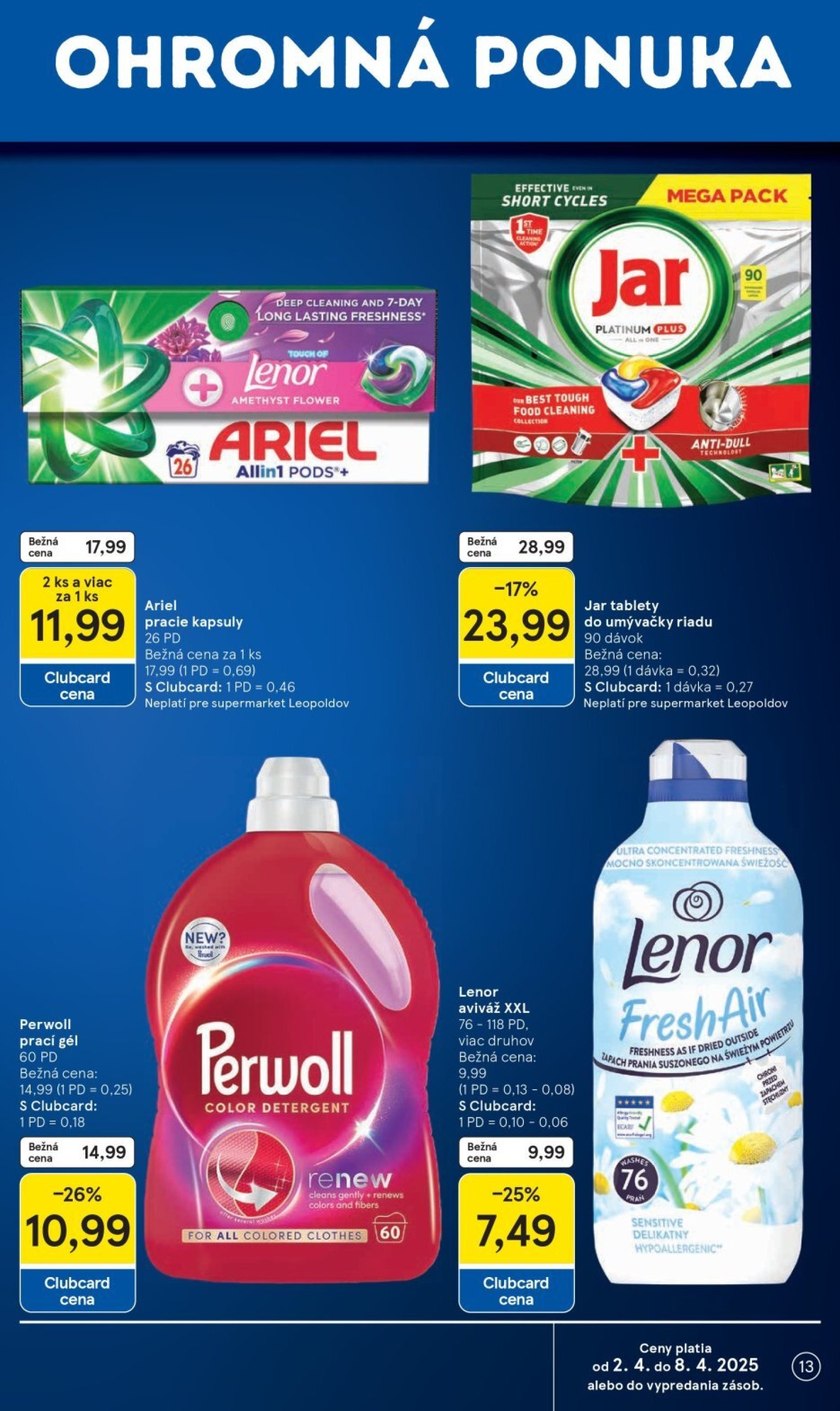 tesco - Tesco supermarket leták platný od 02.04. - 08.04. - page: 13