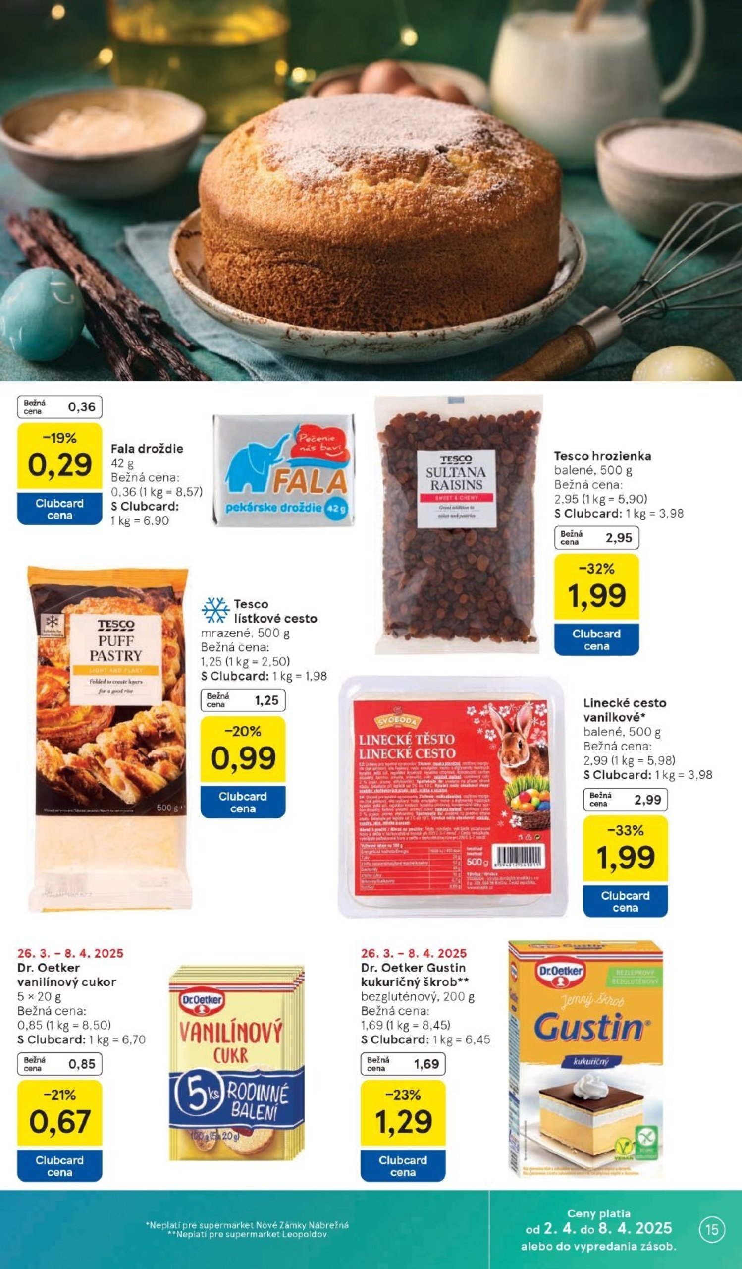 tesco - Tesco supermarket leták platný od 02.04. - 08.04. - page: 15
