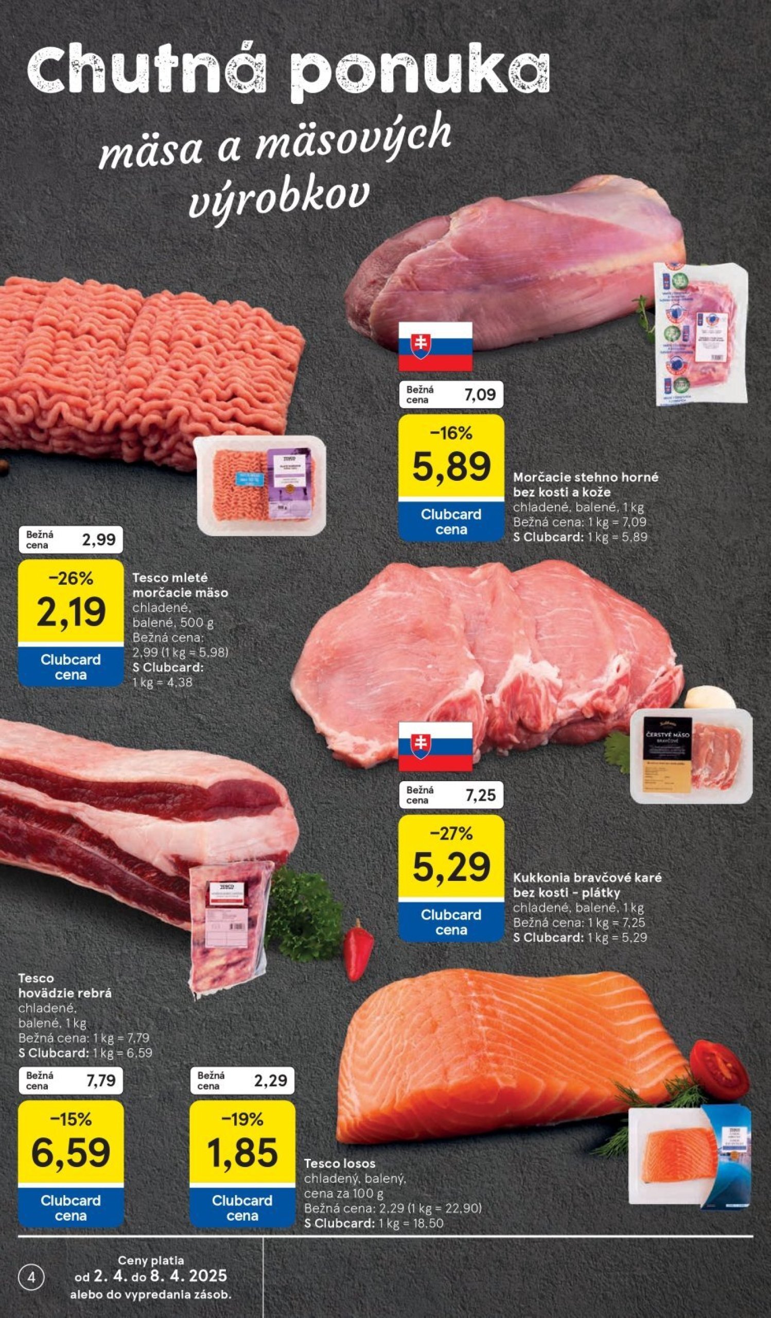 tesco - Tesco supermarket leták platný od 02.04. - 08.04. - page: 4