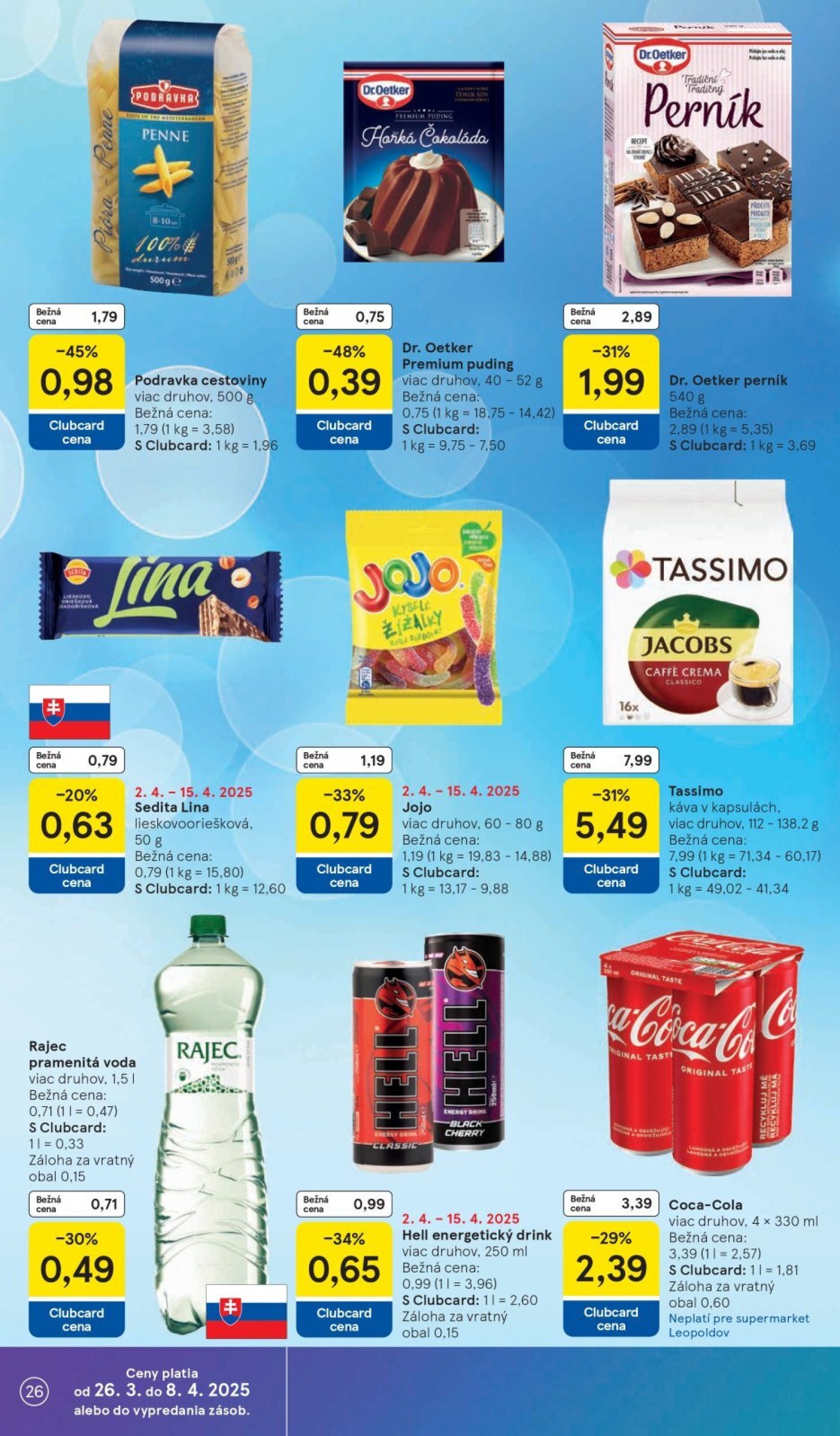 tesco - Tesco supermarket leták platný od 02.04. - 08.04. - page: 26