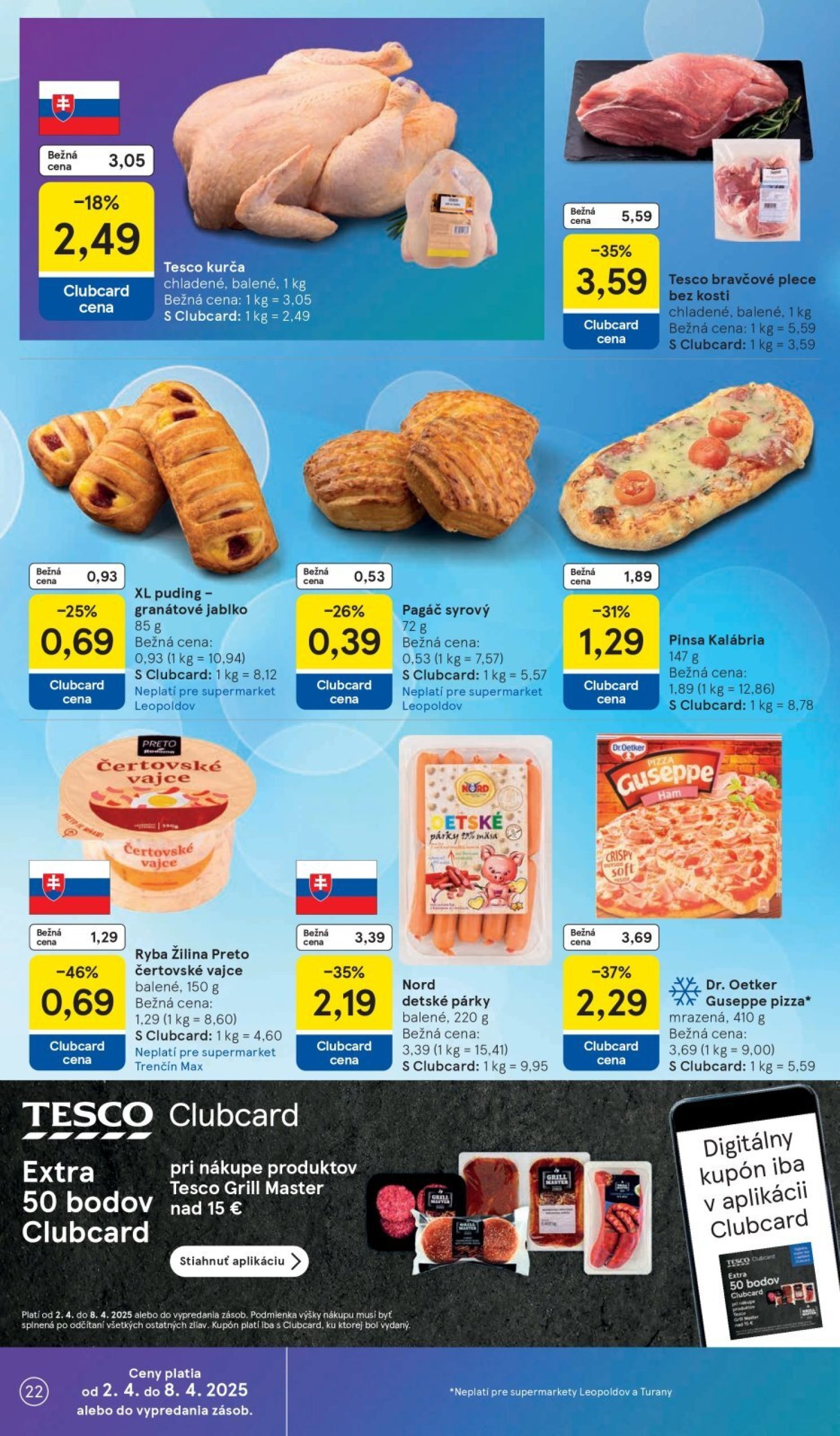 tesco - Tesco supermarket leták platný od 02.04. - 08.04. - page: 22