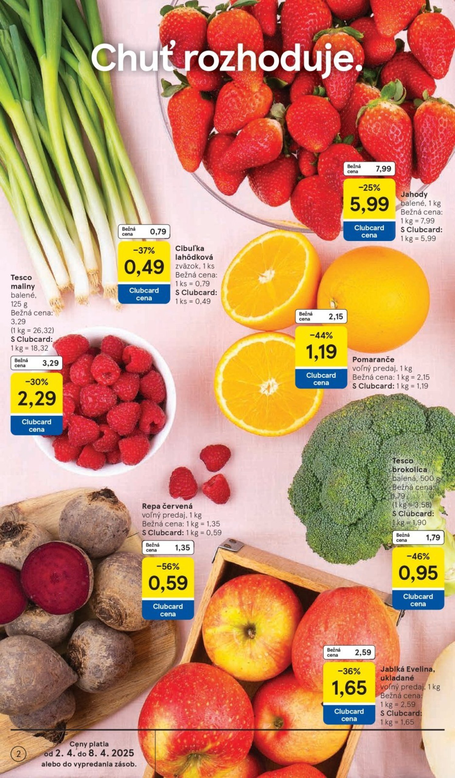tesco - Tesco supermarket leták platný od 02.04. - 08.04. - page: 2