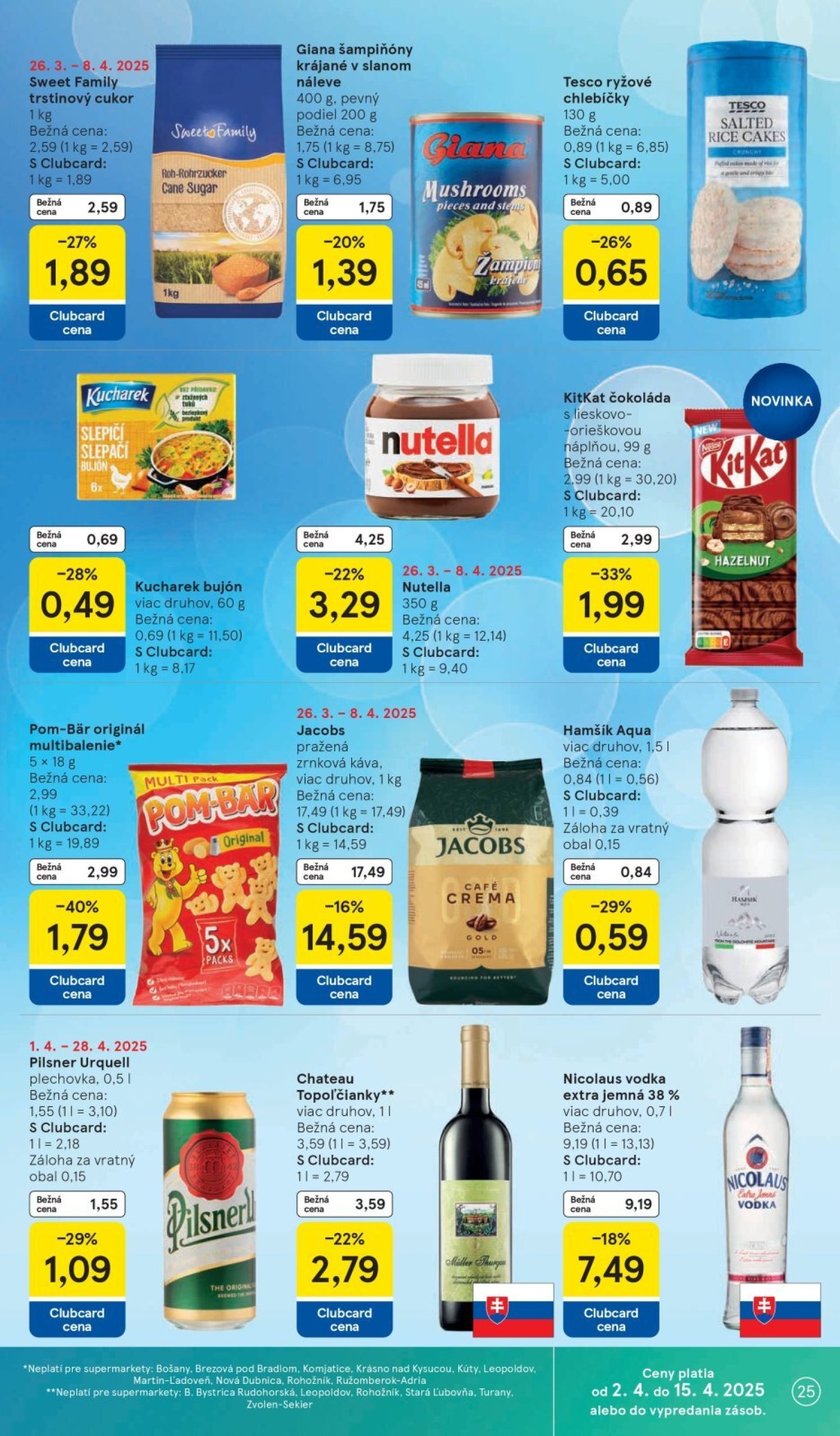 tesco - Tesco supermarket leták platný od 02.04. - 08.04. - page: 25