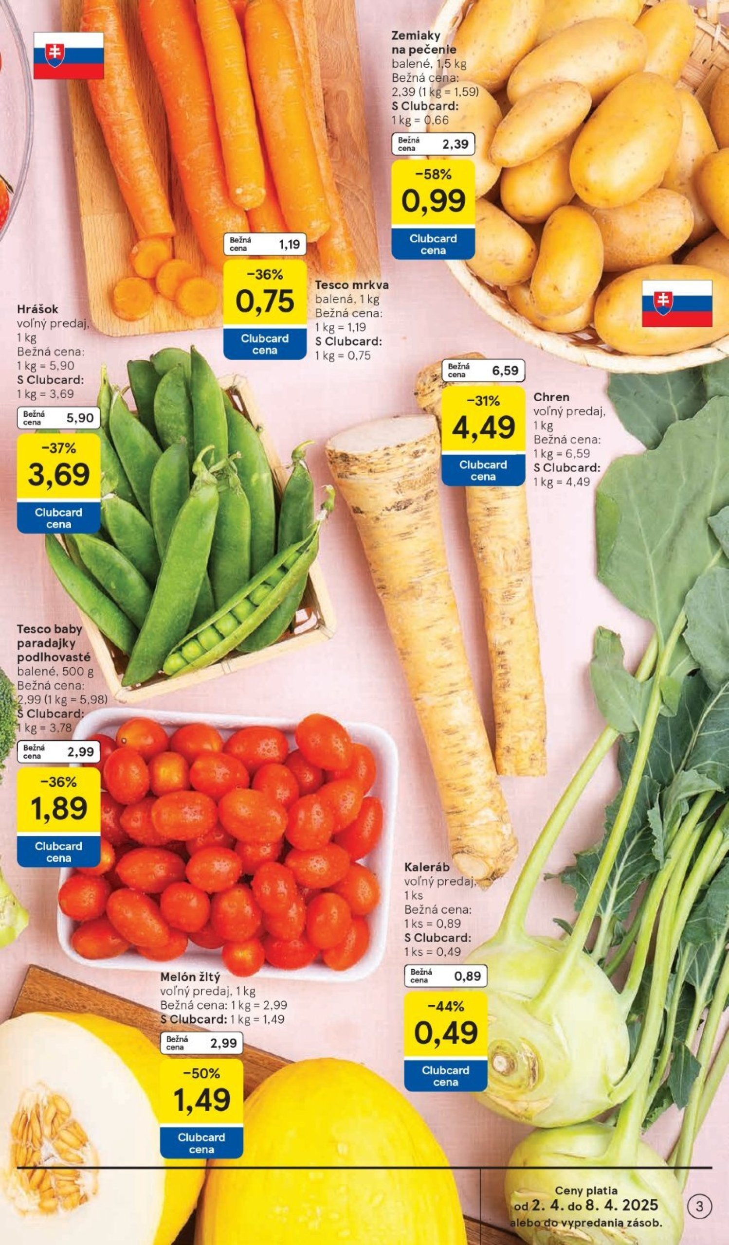 tesco - Tesco supermarket leták platný od 02.04. - 08.04. - page: 3