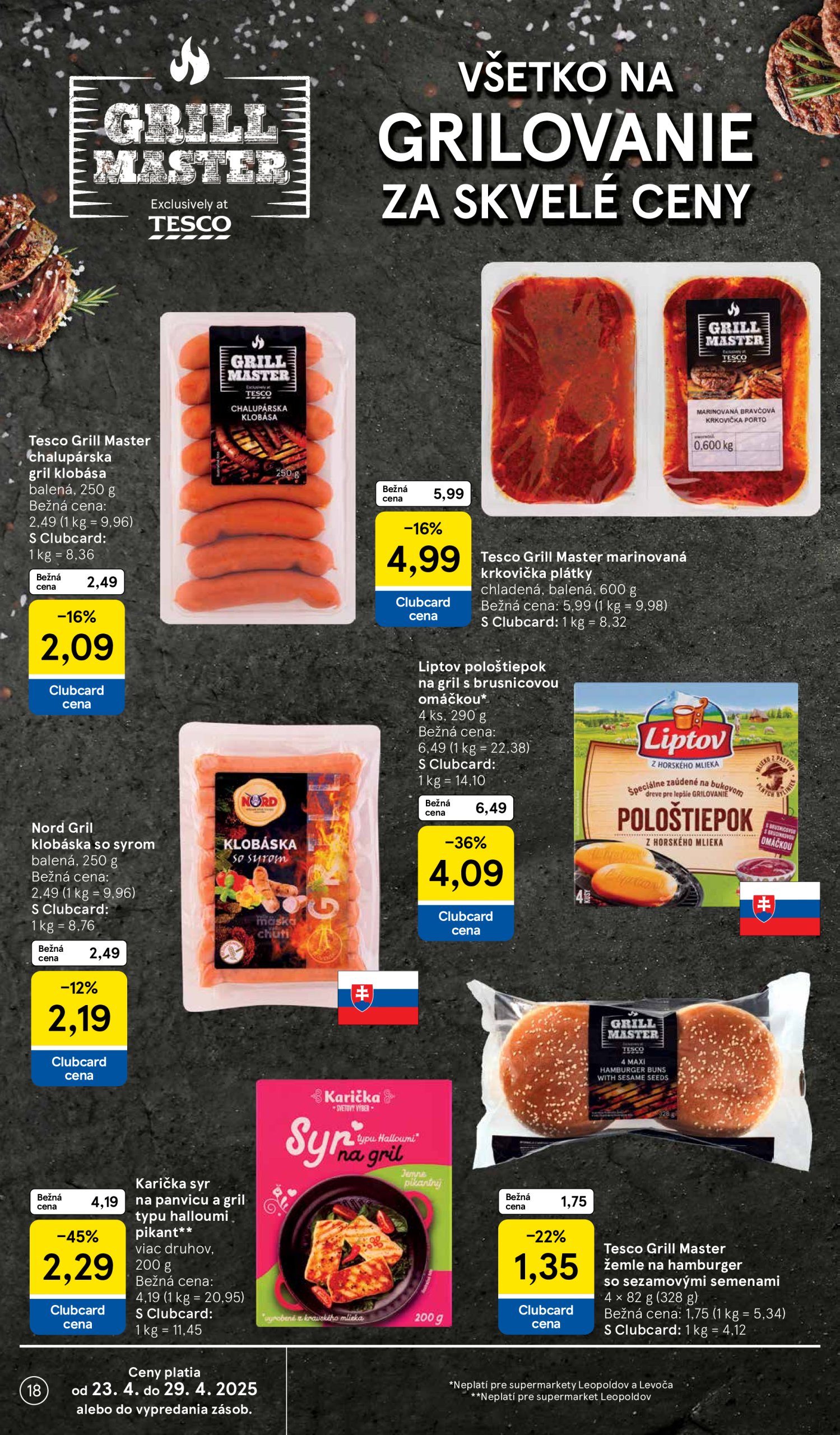 tesco - Tesco supermarket leták platný od 23.04. - 29.04. - page: 18