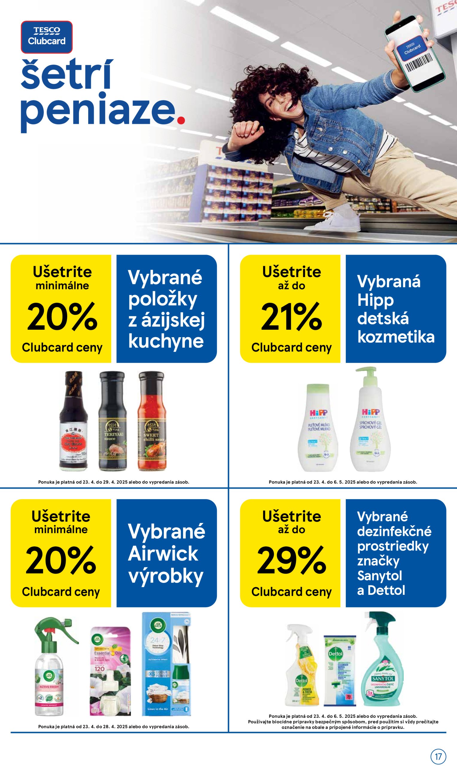 tesco - Tesco supermarket leták platný od 23.04. - 29.04. - page: 17