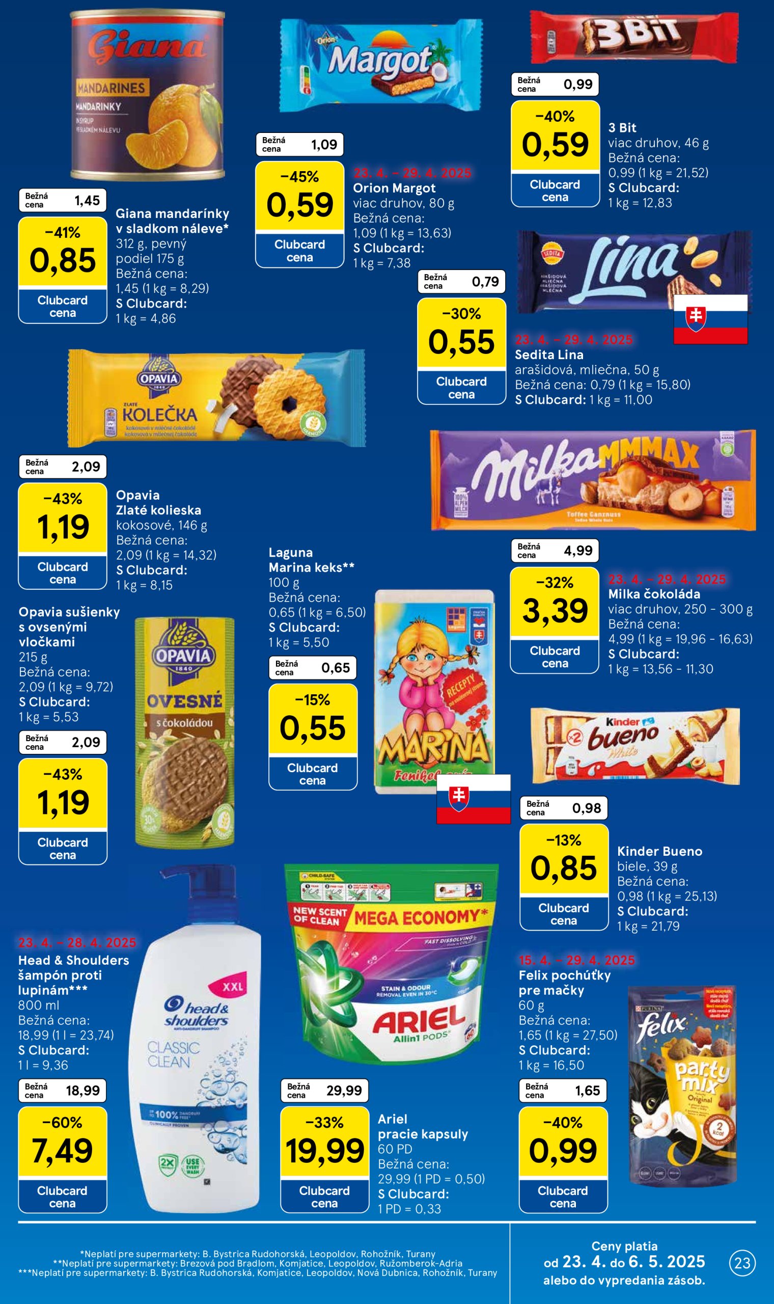 tesco - Tesco supermarket leták platný od 23.04. - 29.04. - page: 23