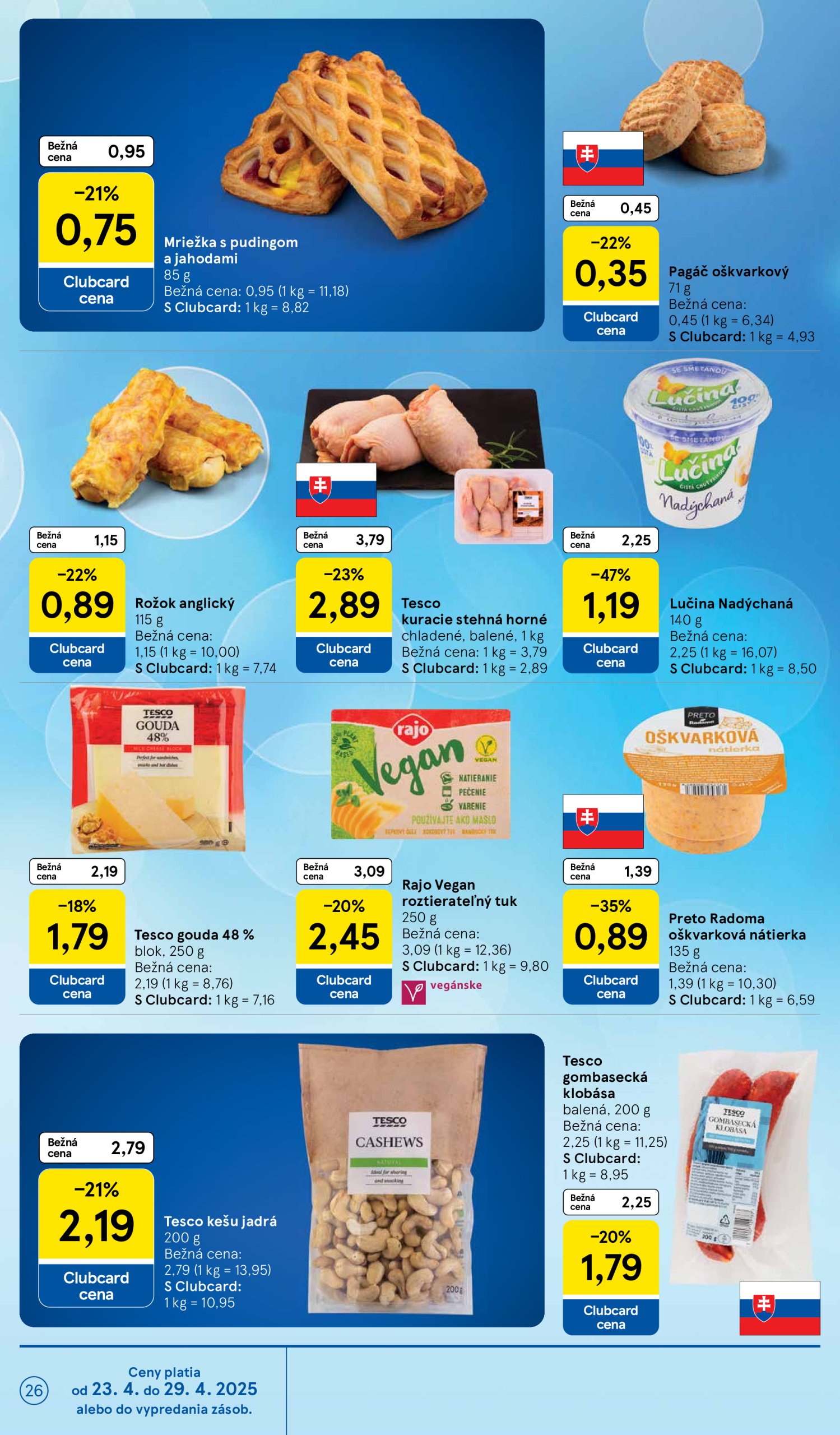 tesco - Tesco supermarket leták platný od 23.04. - 29.04. - page: 26