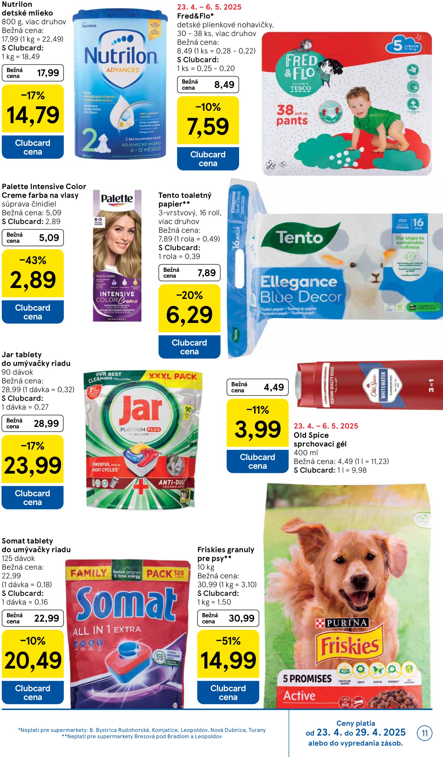 tesco - Tesco supermarket leták platný od 23.04. - 29.04. - page: 11