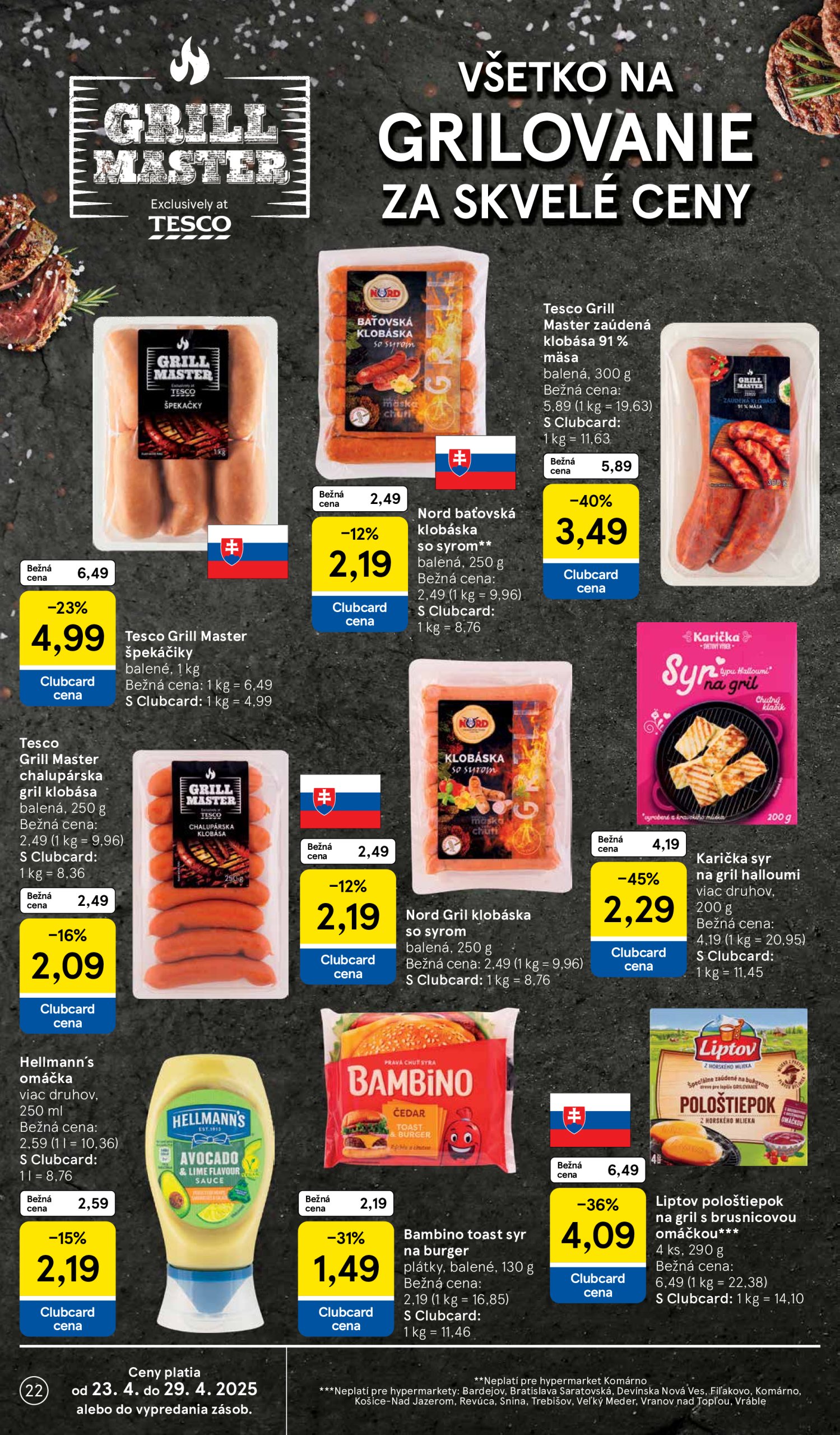 tesco - Tesco leták platný od 23.04. - 29.04. - page: 22 tesco - Tesco leták platný od 23.04. - 29.04. - page: 22