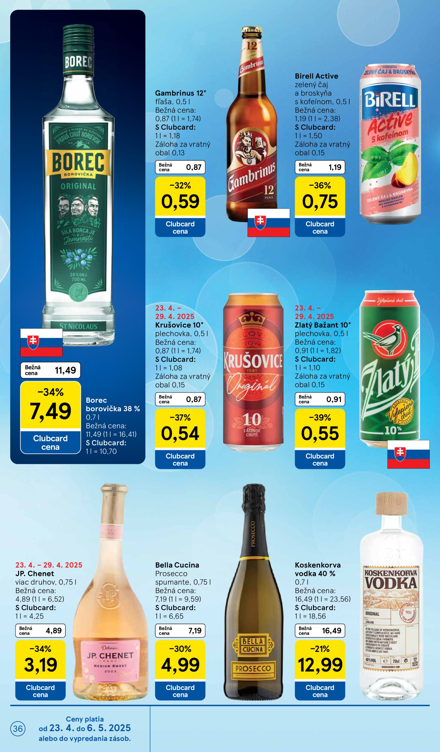 tesco - Tesco leták platný od 23.04. - 29.04. - page: 36 tesco - Tesco leták platný od 23.04. - 29.04. - page: 36