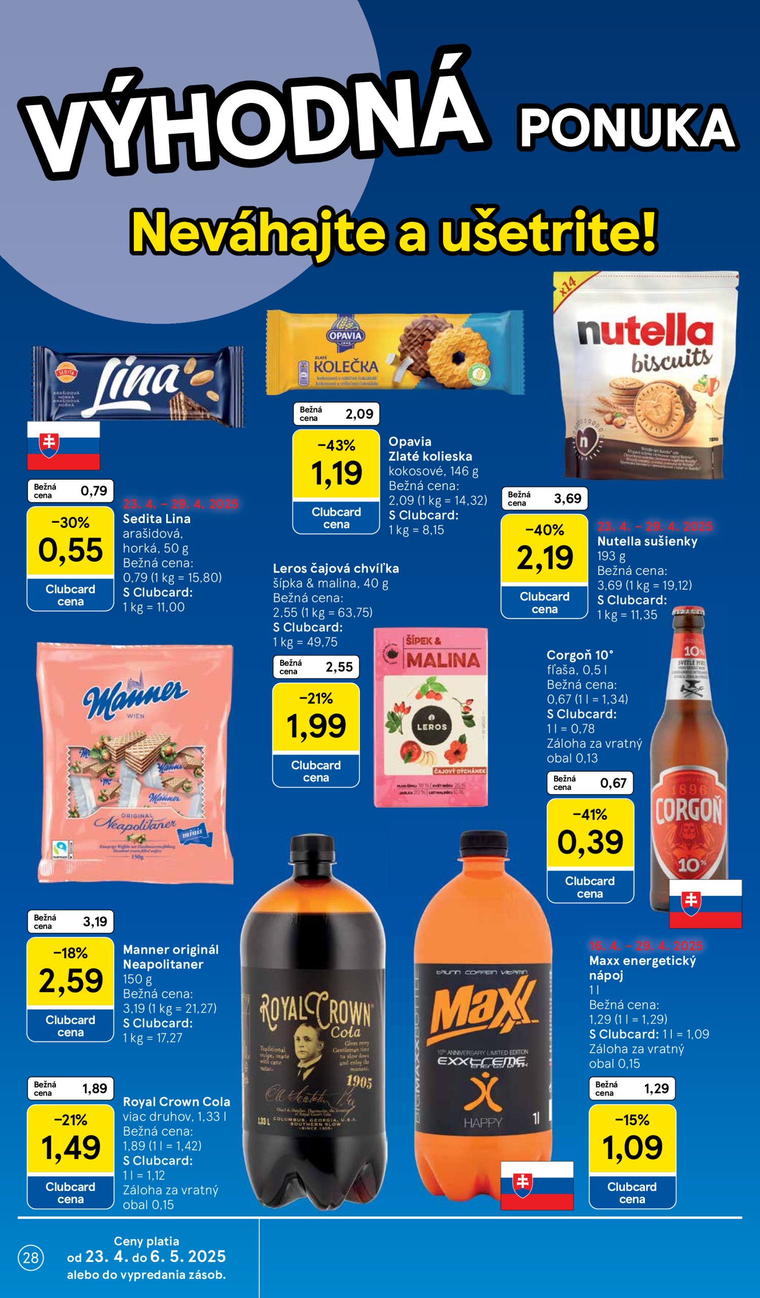 tesco - Tesco leták platný od 23.04. - 29.04. - page: 28 tesco - Tesco leták platný od 23.04. - 29.04. - page: 28