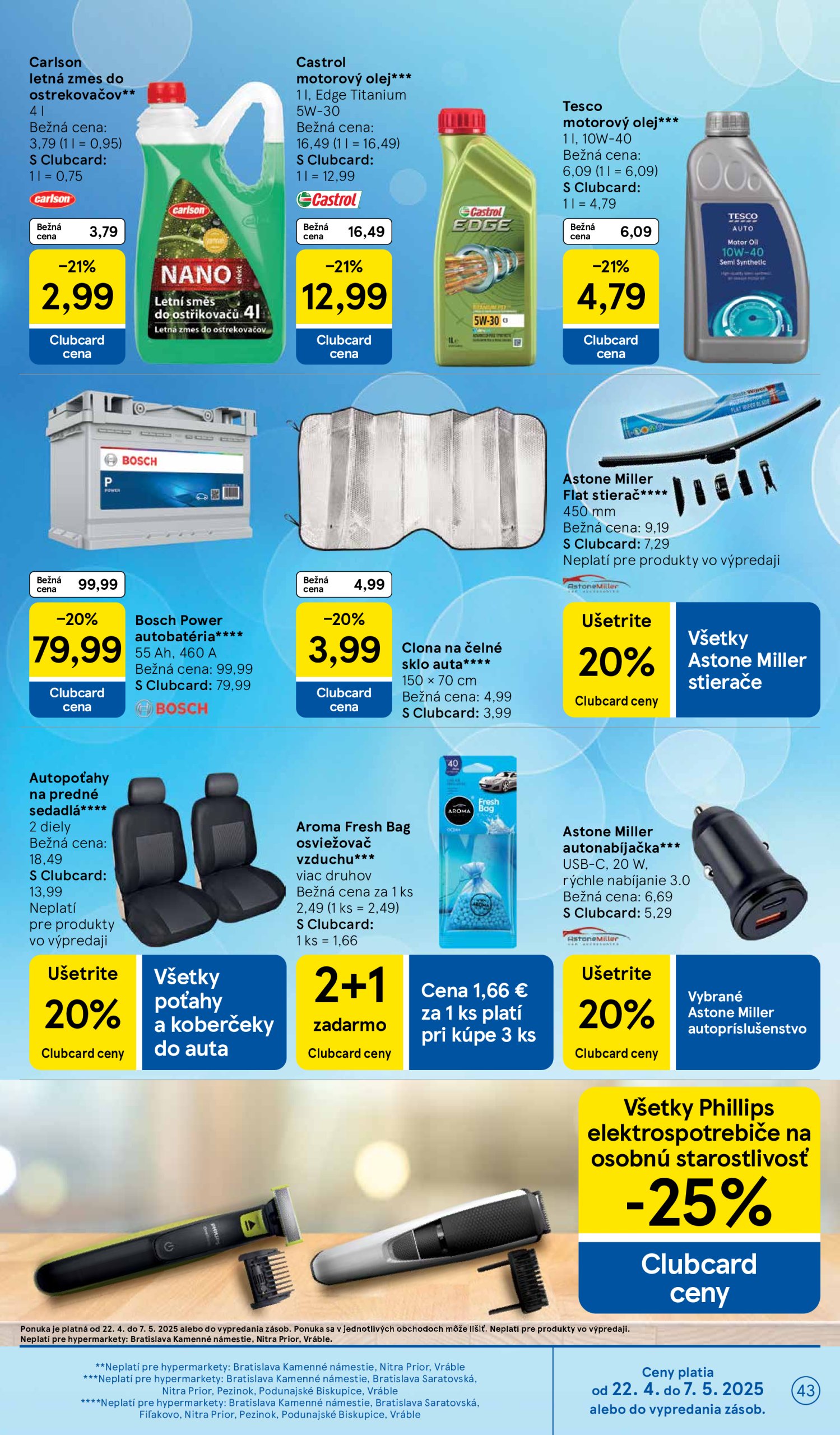 tesco - Tesco leták platný od 23.04. - 29.04. - page: 43 tesco - Tesco leták platný od 23.04. - 29.04. - page: 43