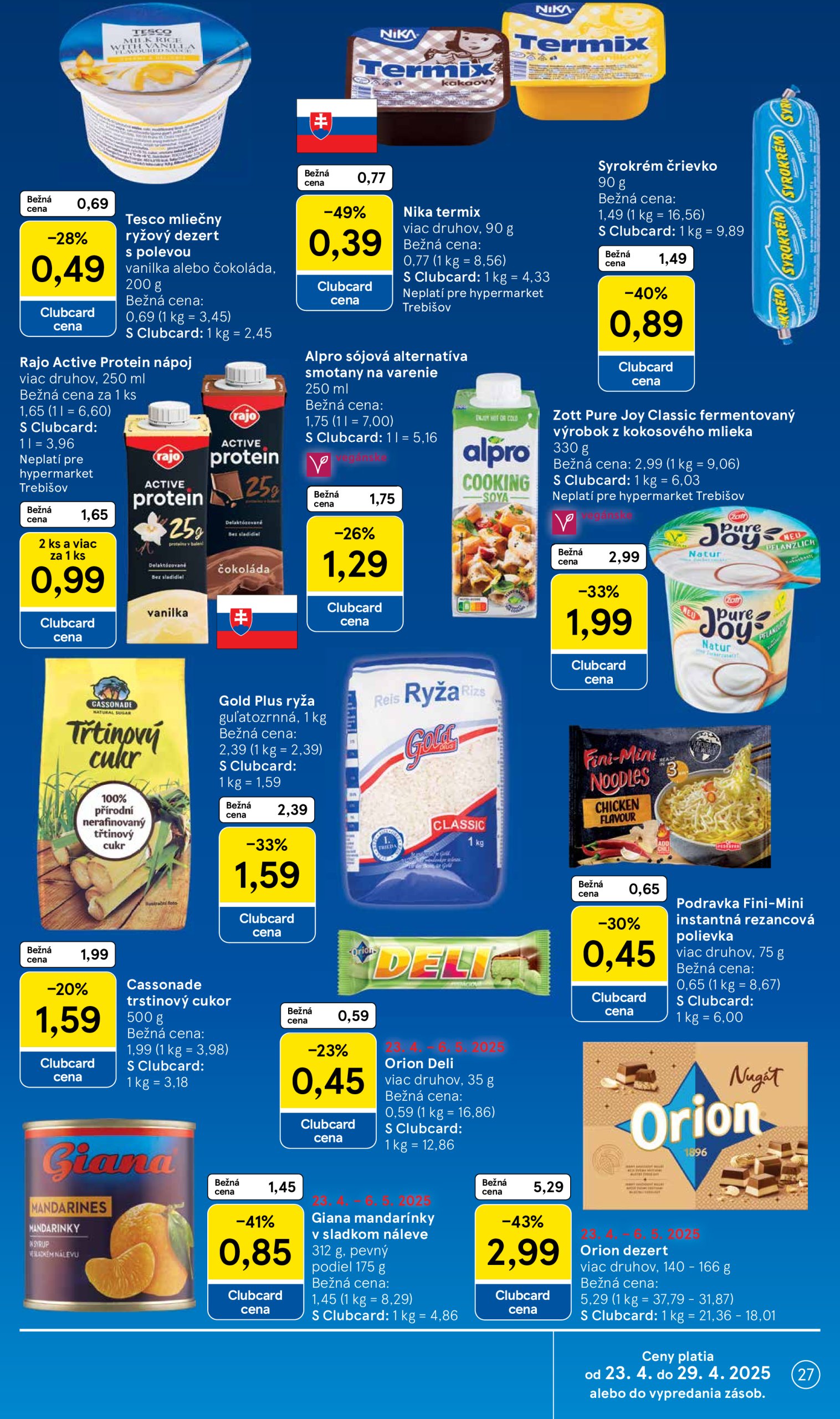 tesco - Tesco leták platný od 23.04. - 29.04. - page: 27 tesco - Tesco leták platný od 23.04. - 29.04. - page: 27
