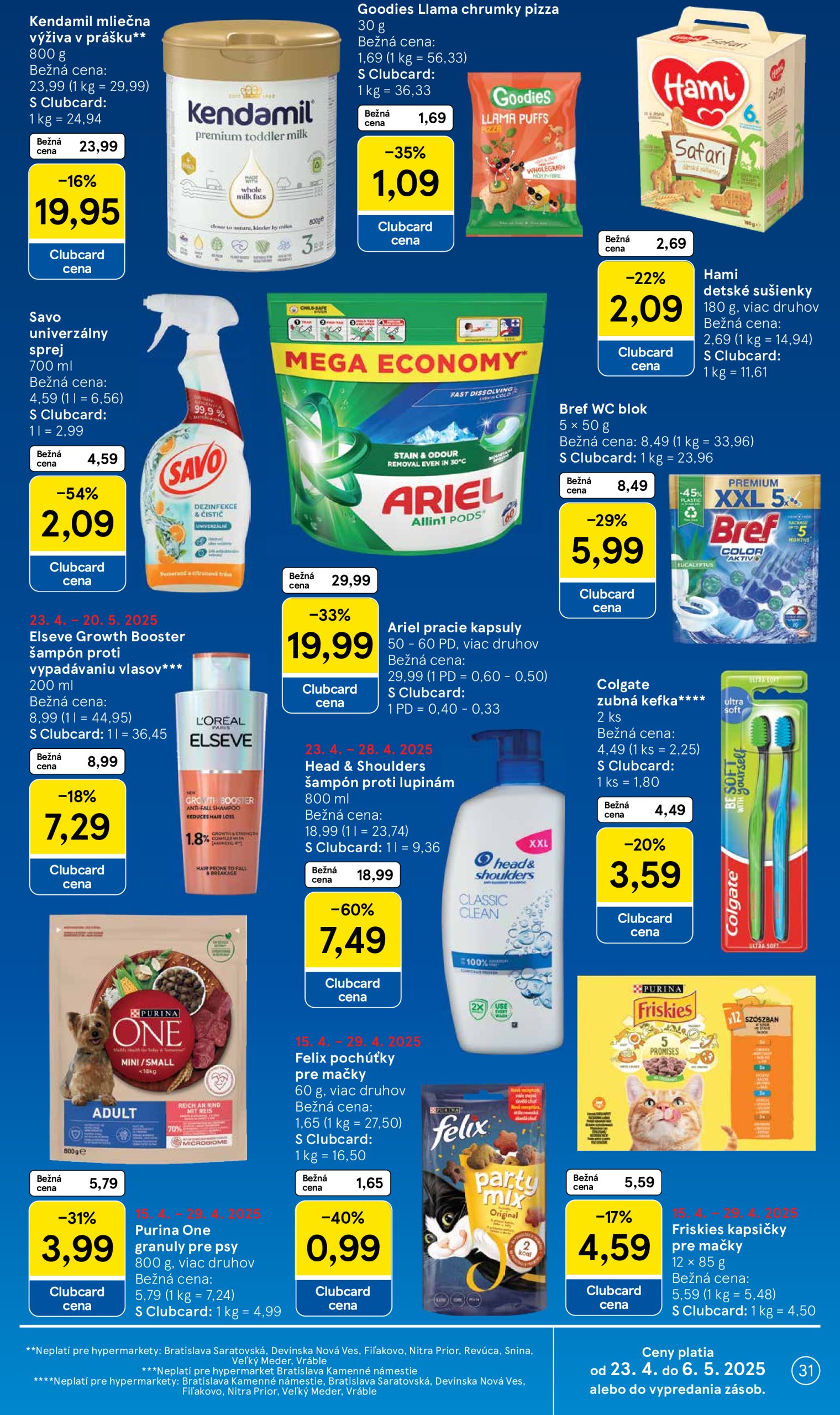 tesco - Tesco leták platný od 23.04. - 29.04. - page: 31 tesco - Tesco leták platný od 23.04. - 29.04. - page: 31