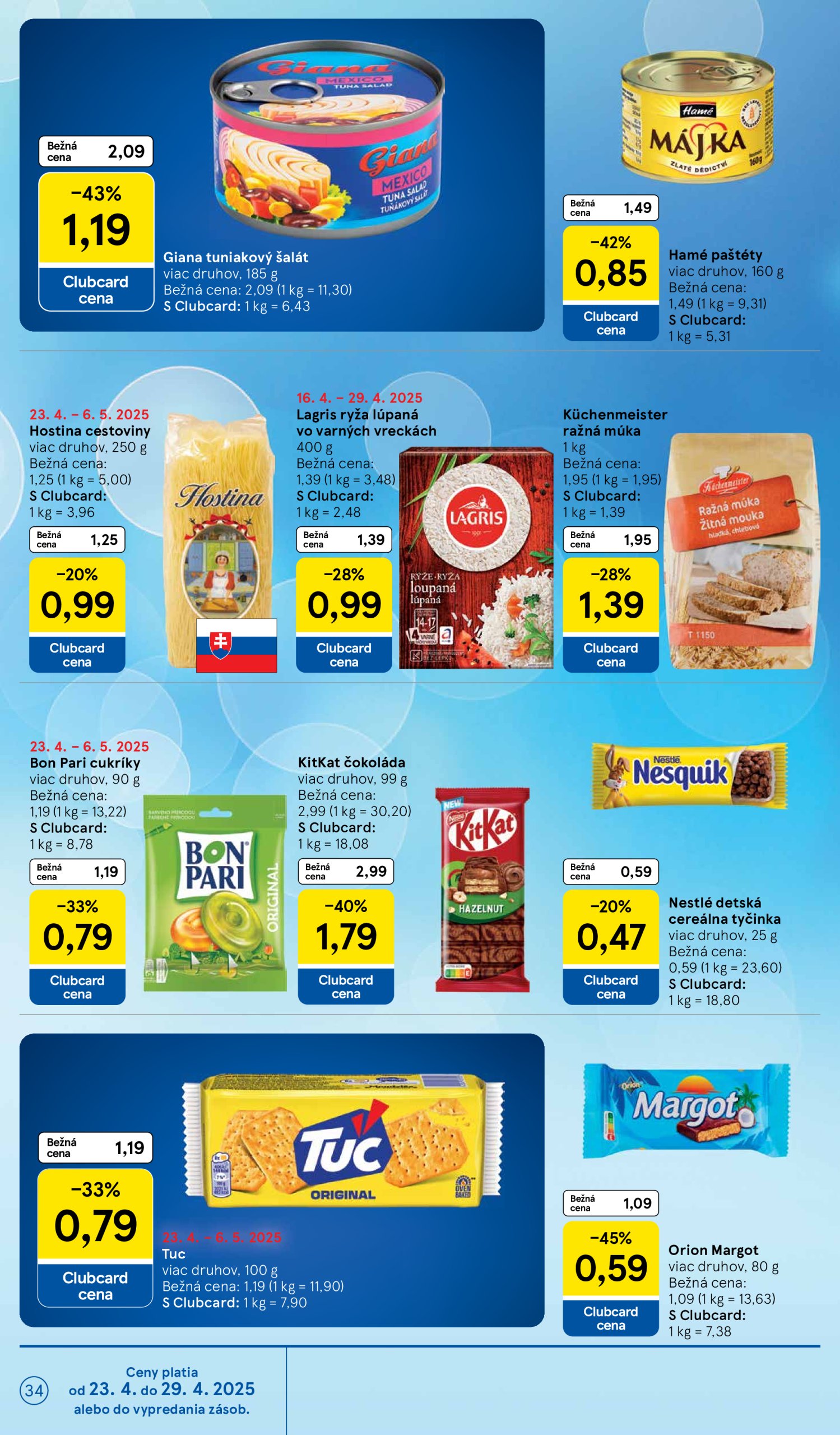 tesco - Tesco leták platný od 23.04. - 29.04. - page: 34 tesco - Tesco leták platný od 23.04. - 29.04. - page: 34