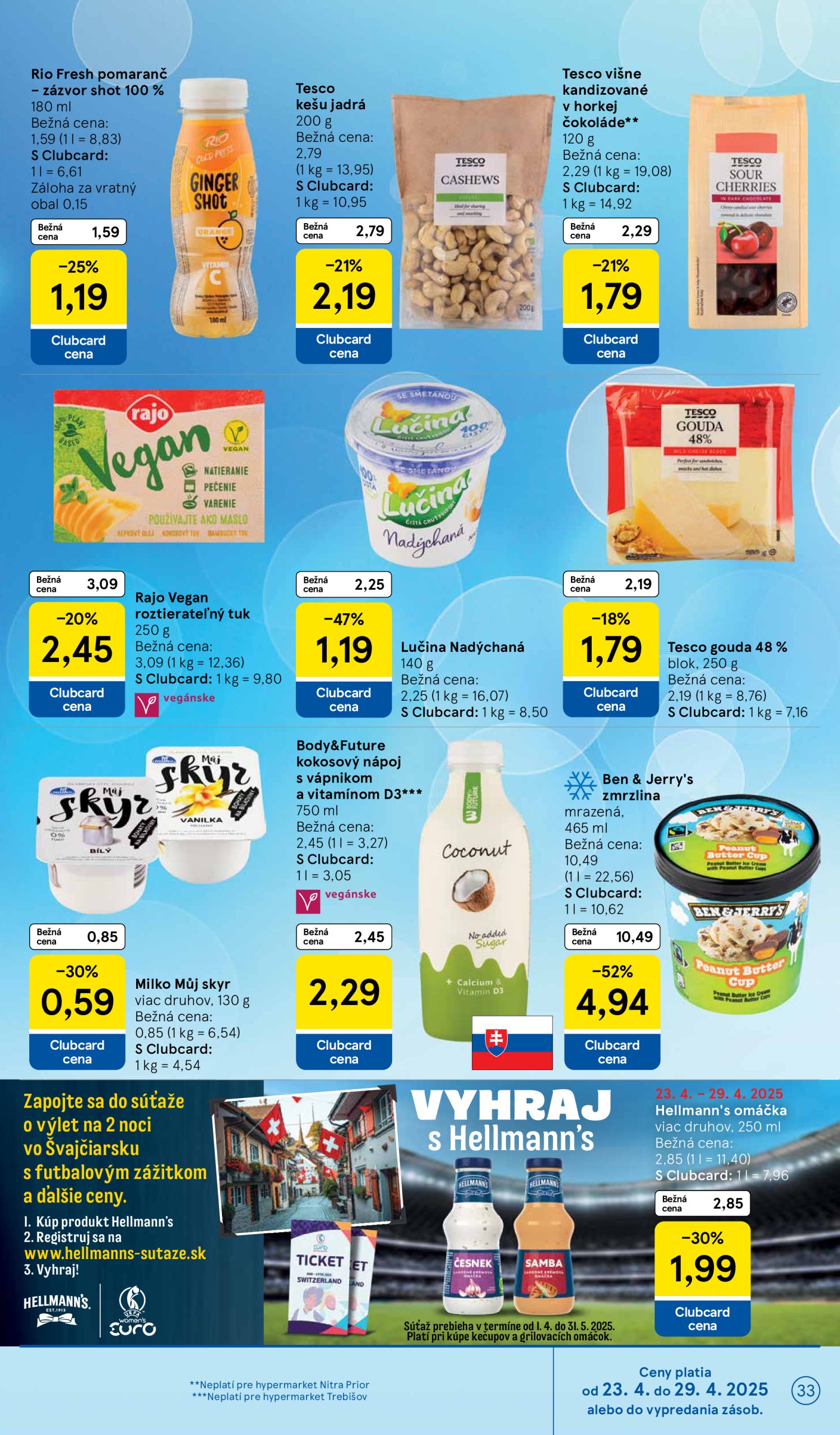 tesco - Tesco leták platný od 23.04. - 29.04. - page: 33 tesco - Tesco leták platný od 23.04. - 29.04. - page: 33