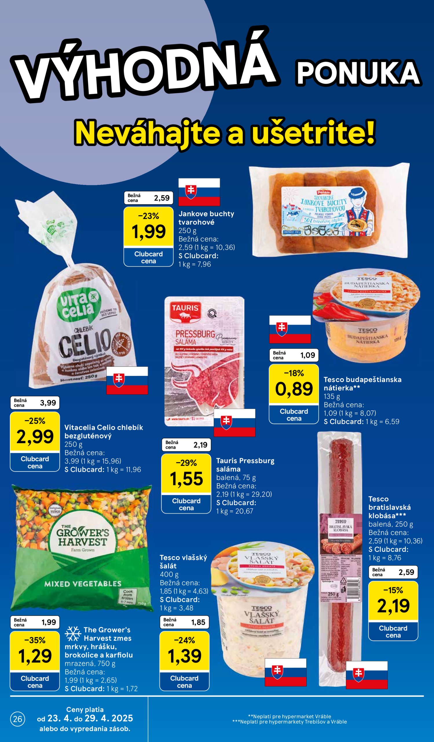 tesco - Tesco leták platný od 23.04. - 29.04. - page: 26 tesco - Tesco leták platný od 23.04. - 29.04. - page: 26