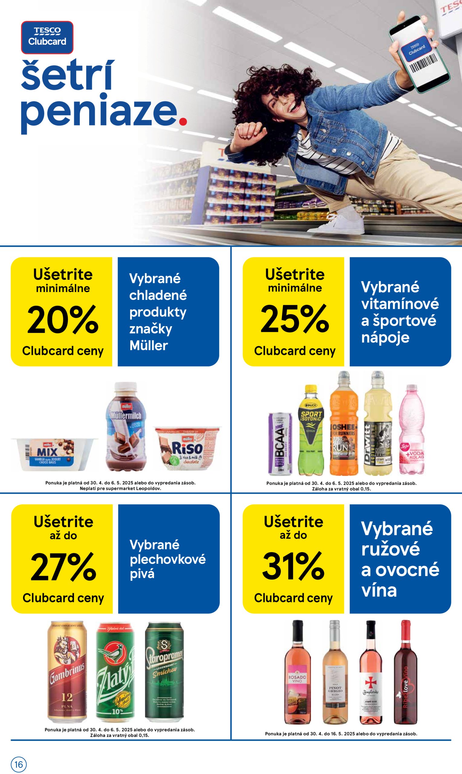 tesco - Tesco supermarket leták platný od 30.04. - 08.05. - page: 16