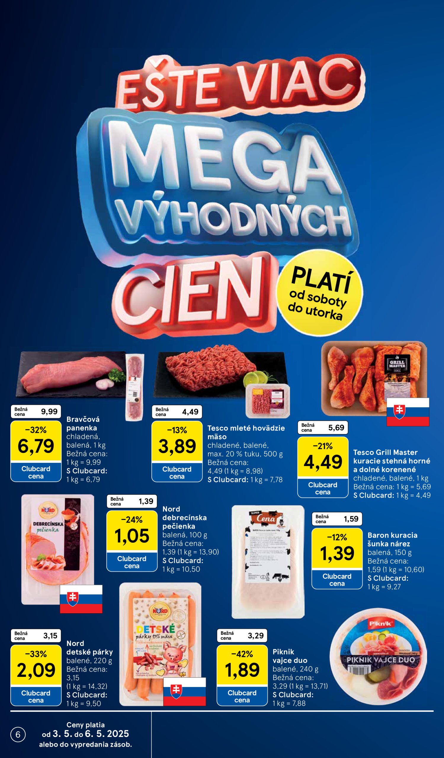tesco - Tesco supermarket leták platný od 30.04. - 08.05. - page: 6