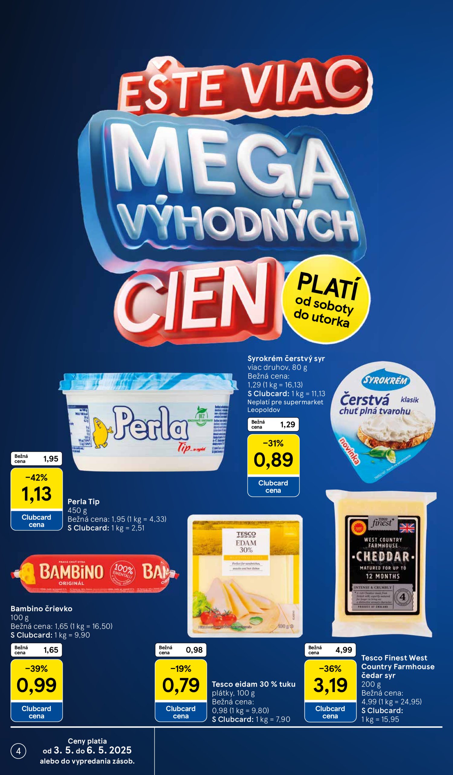 tesco - Tesco supermarket leták platný od 30.04. - 08.05. - page: 4
