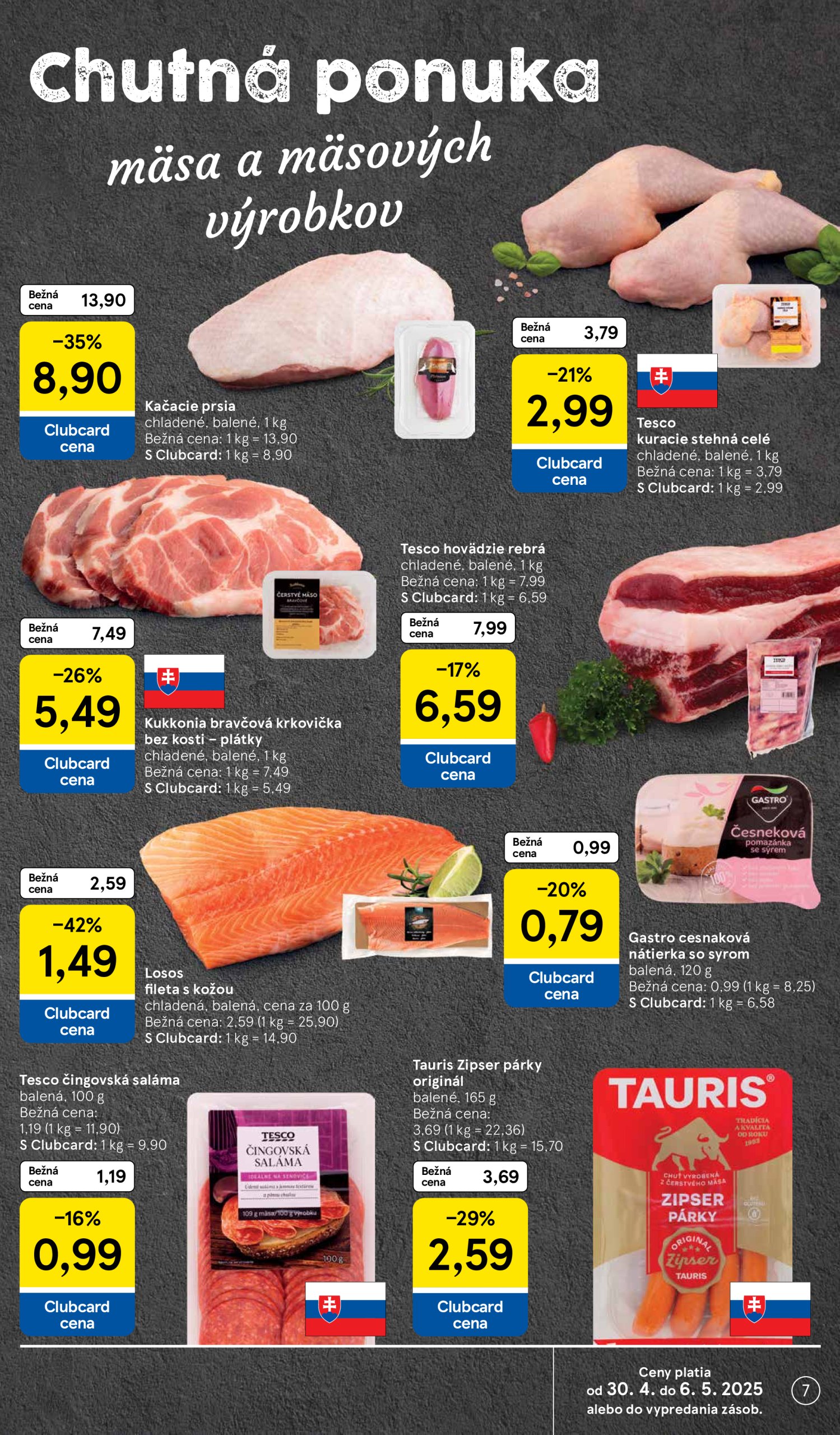 tesco - Tesco supermarket leták platný od 30.04. - 08.05. - page: 7