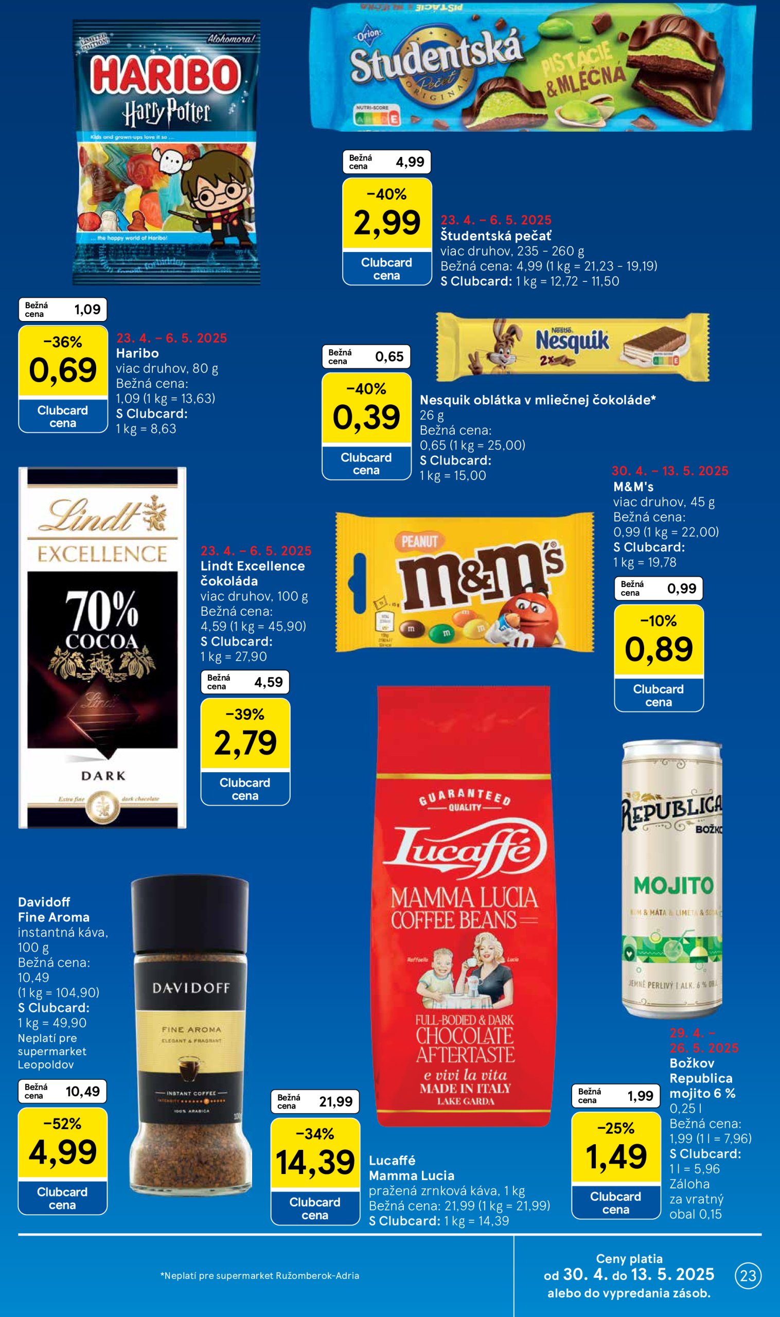 tesco - Tesco supermarket leták platný od 30.04. - 08.05. - page: 23