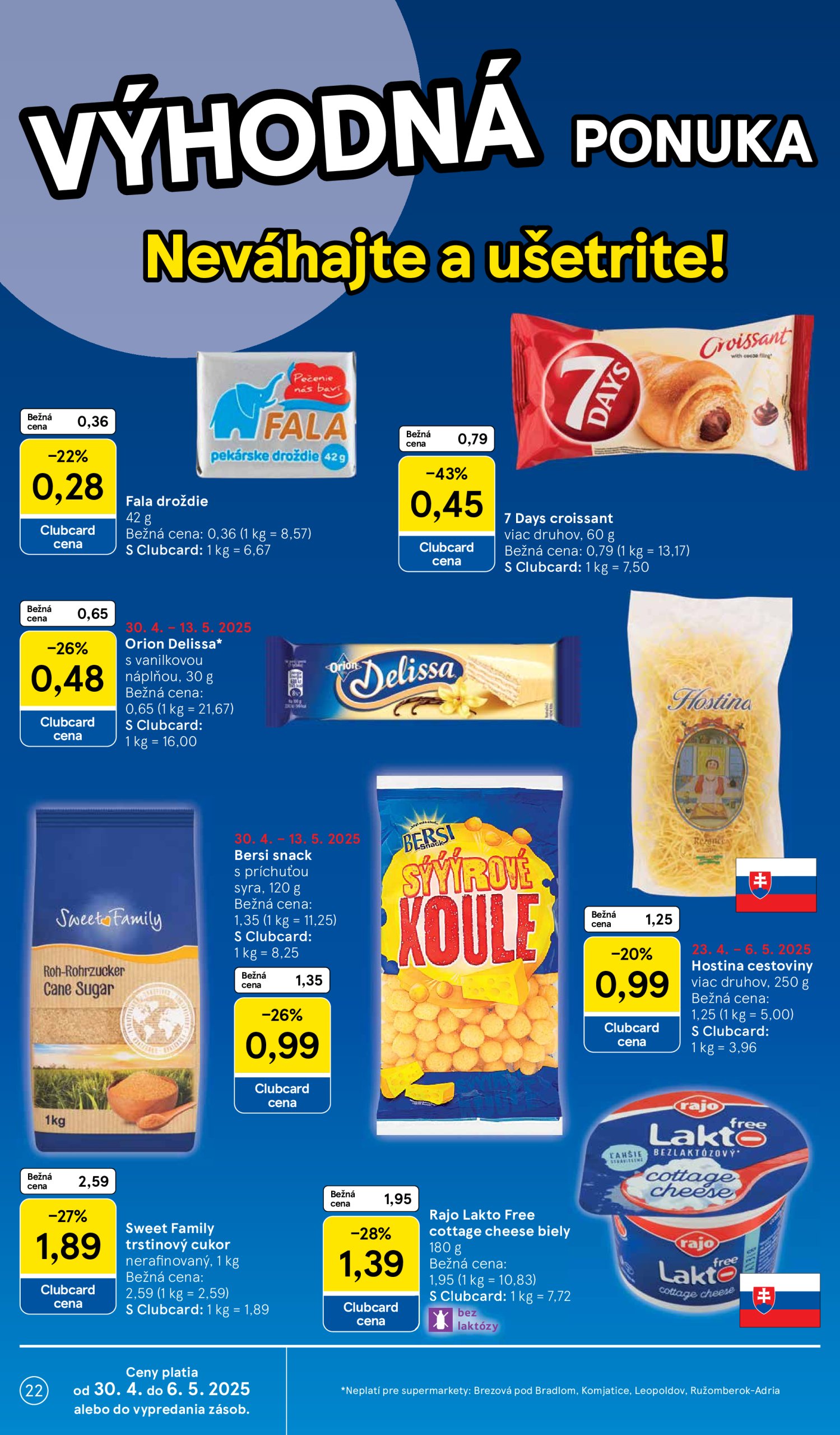 tesco - Tesco supermarket leták platný od 30.04. - 08.05. - page: 22
