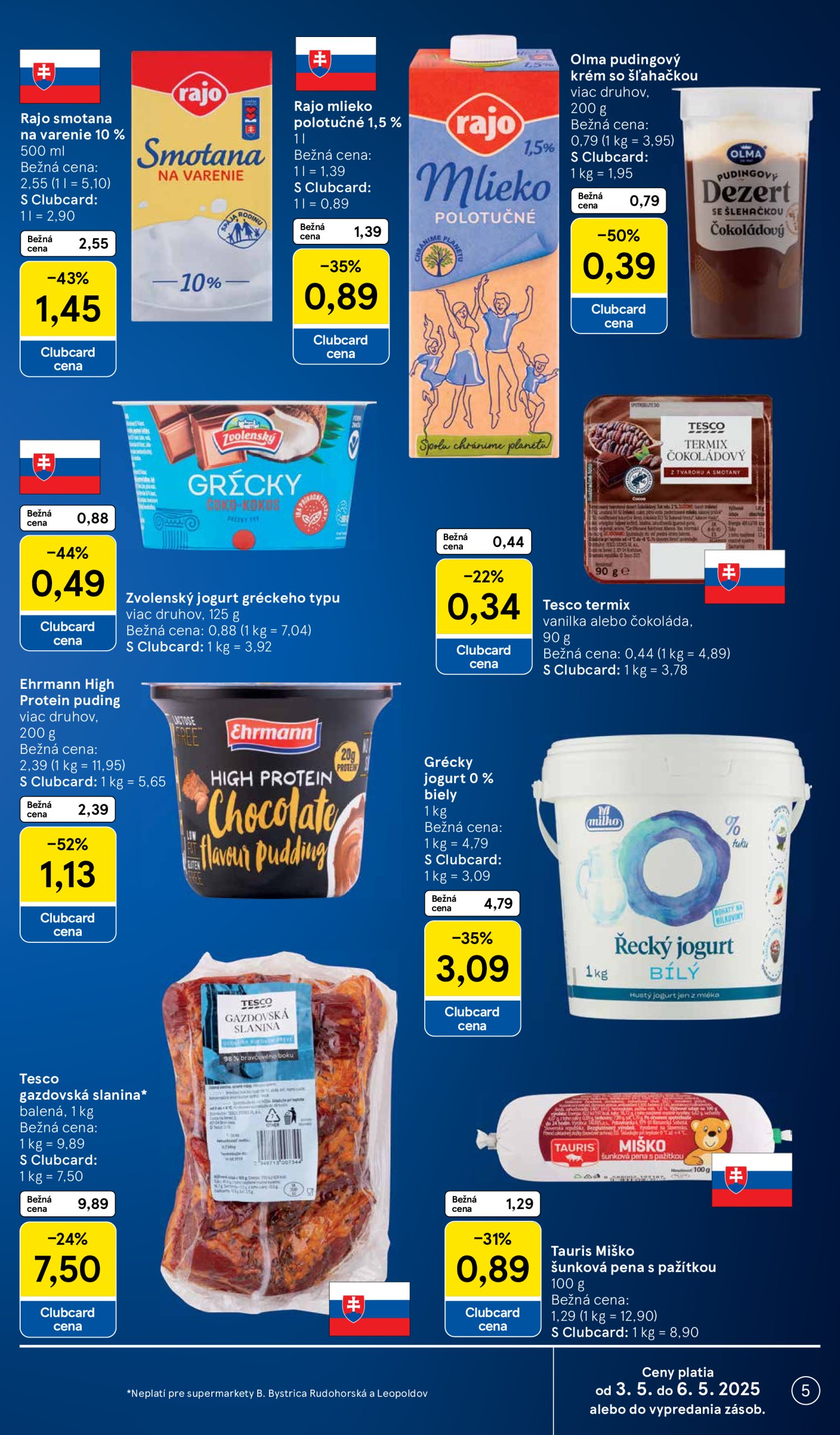 tesco - Tesco supermarket leták platný od 30.04. - 08.05. - page: 5