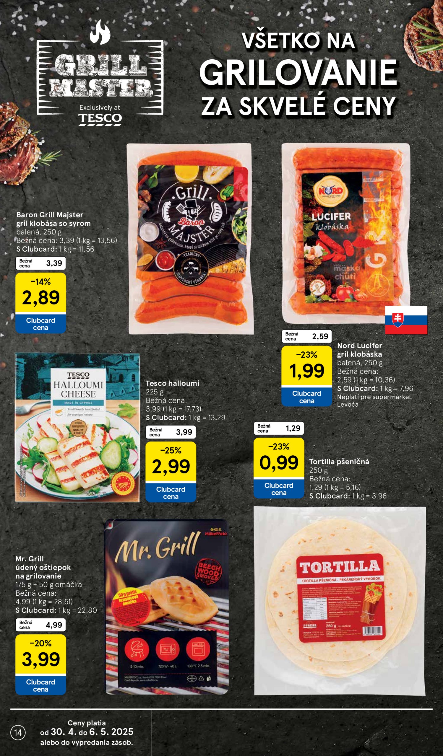 tesco - Tesco supermarket leták platný od 30.04. - 08.05. - page: 14
