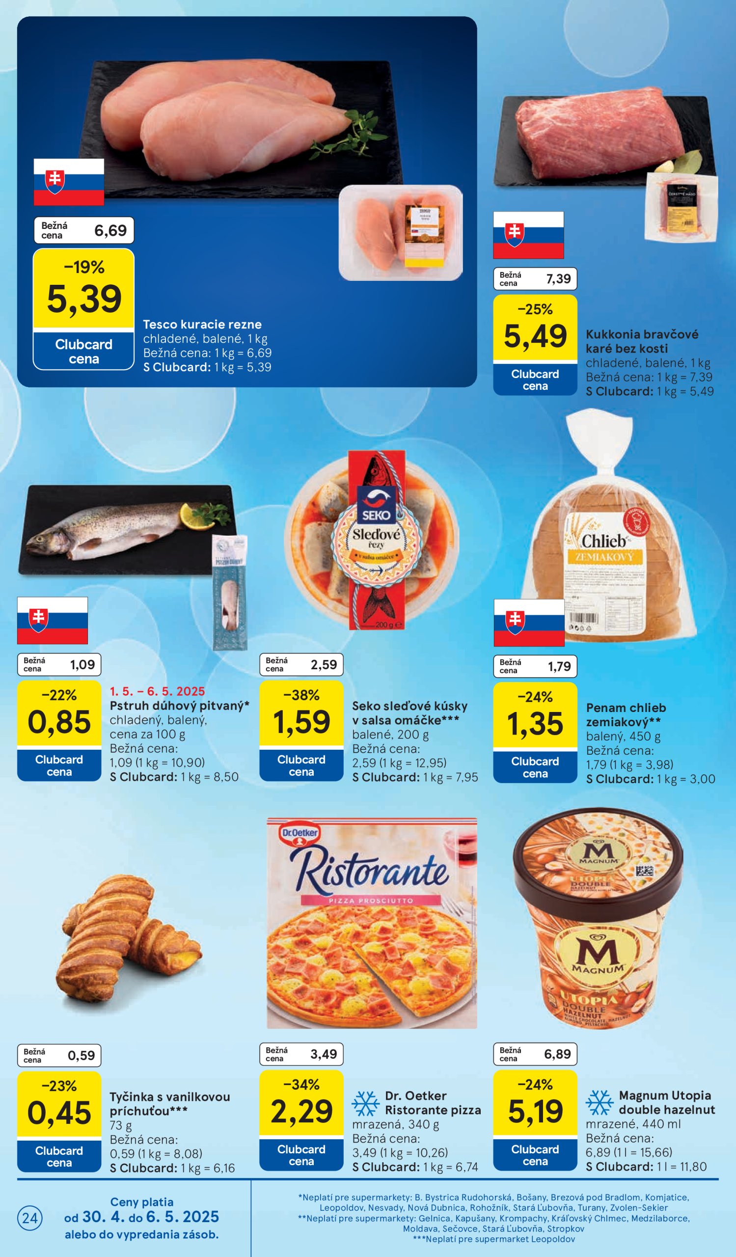 tesco - Tesco supermarket leták platný od 30.04. - 08.05. - page: 24