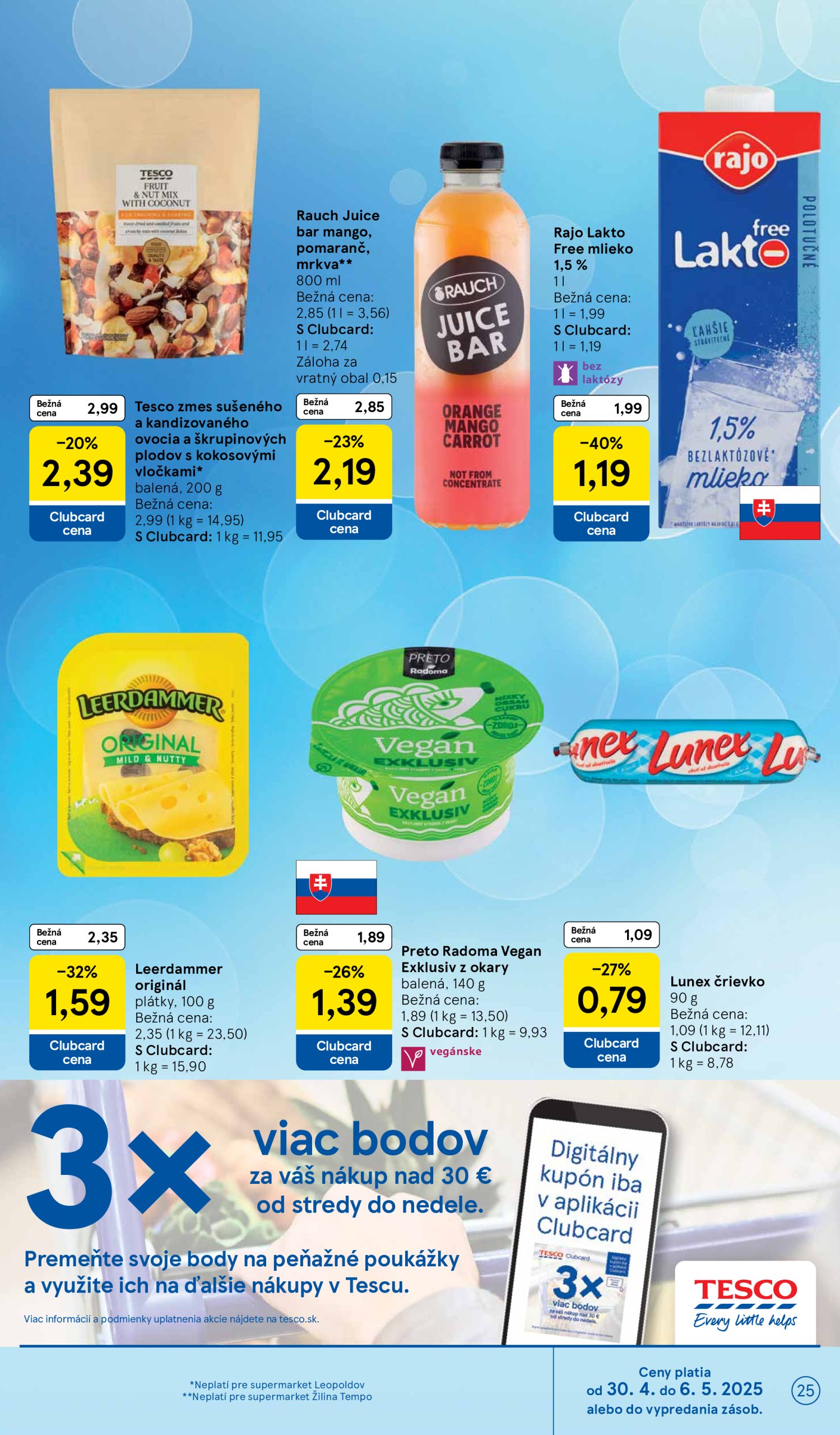 tesco - Tesco supermarket leták platný od 30.04. - 08.05. - page: 25