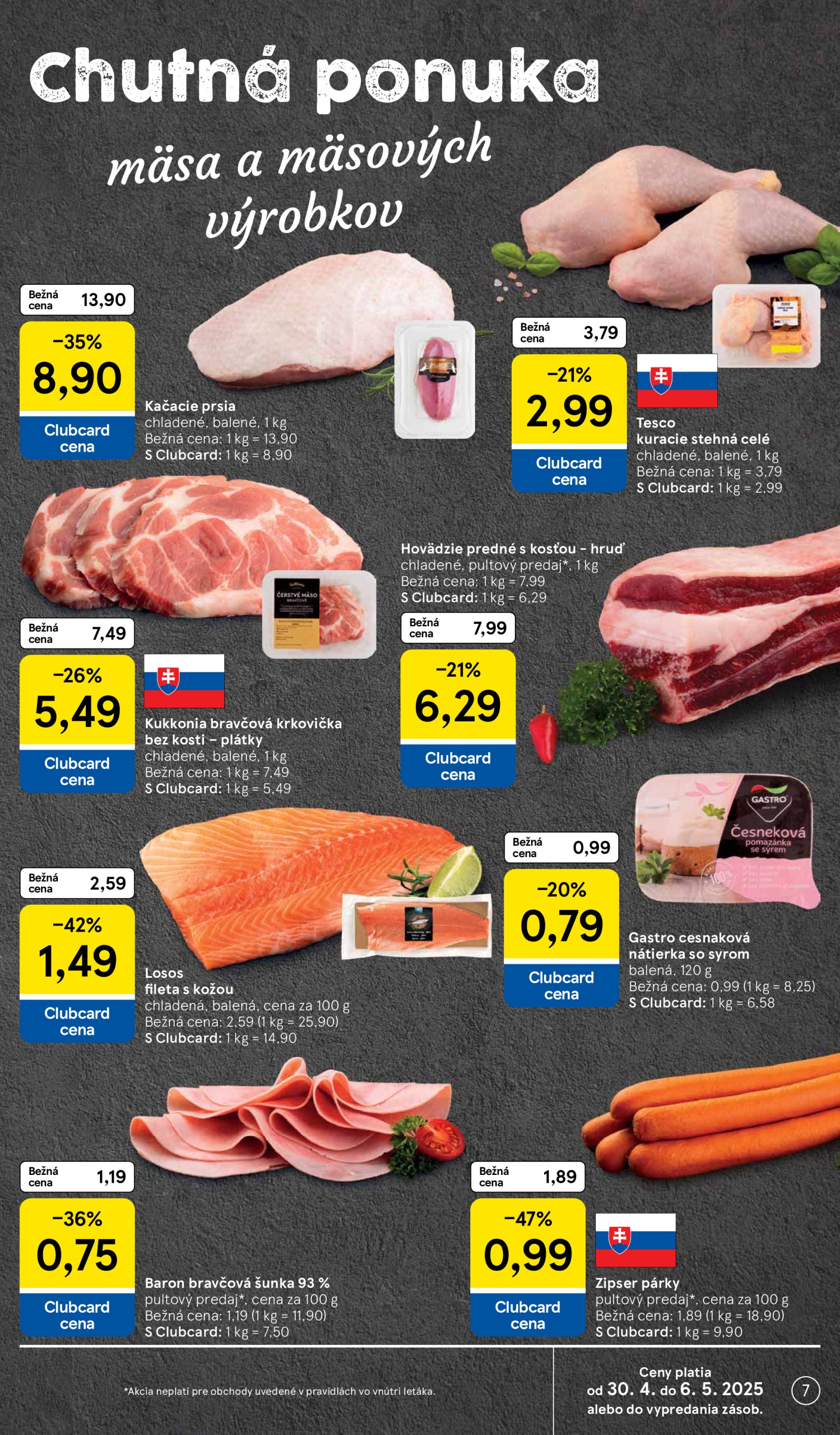 tesco - Tesco leták platný od 30.04. - 08.05. - page: 7 tesco - Tesco leták platný od 30.04. - 08.05. - page: 7