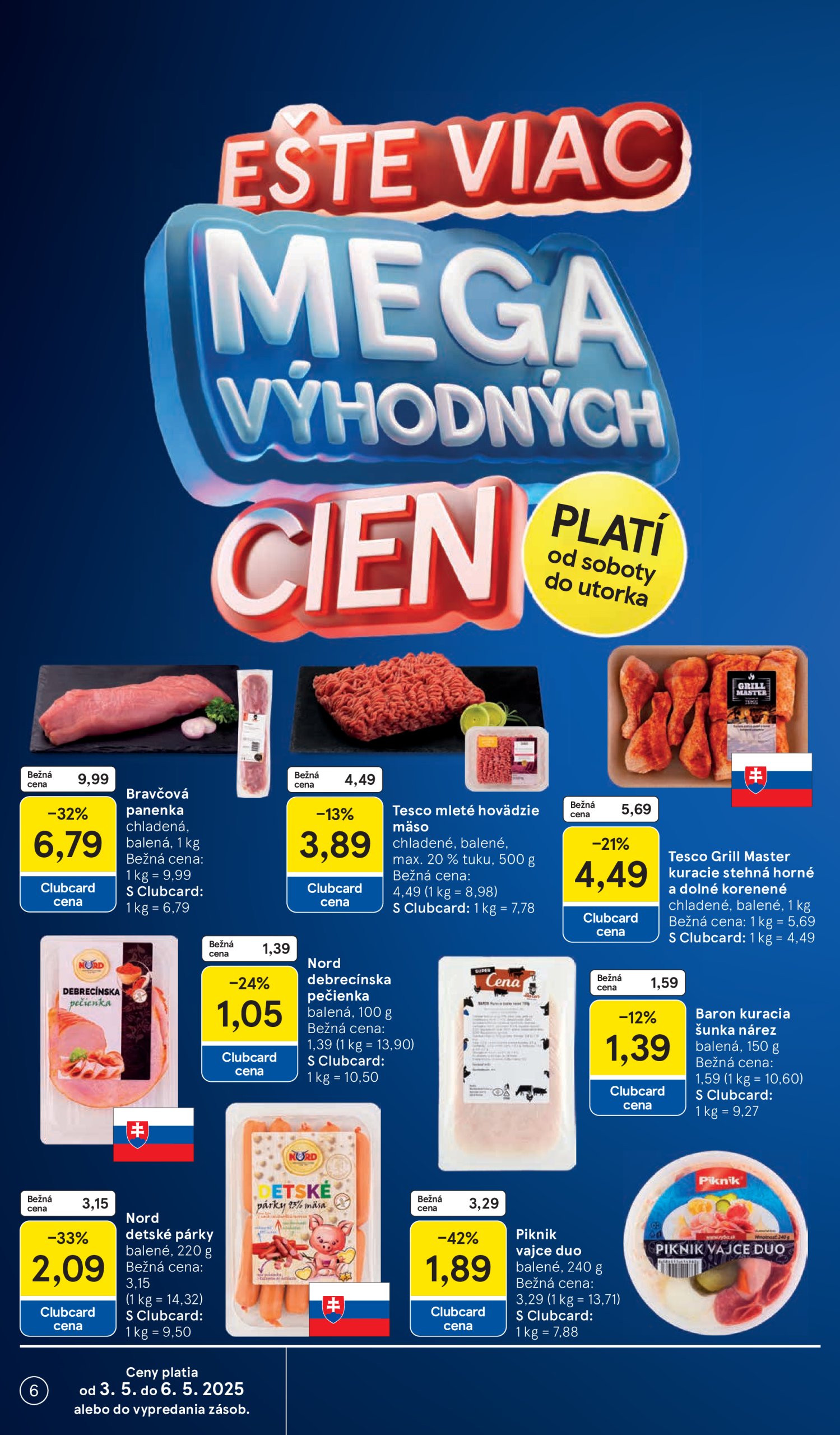 tesco - Tesco leták platný od 30.04. - 08.05. - page: 6 tesco - Tesco leták platný od 30.04. - 08.05. - page: 6